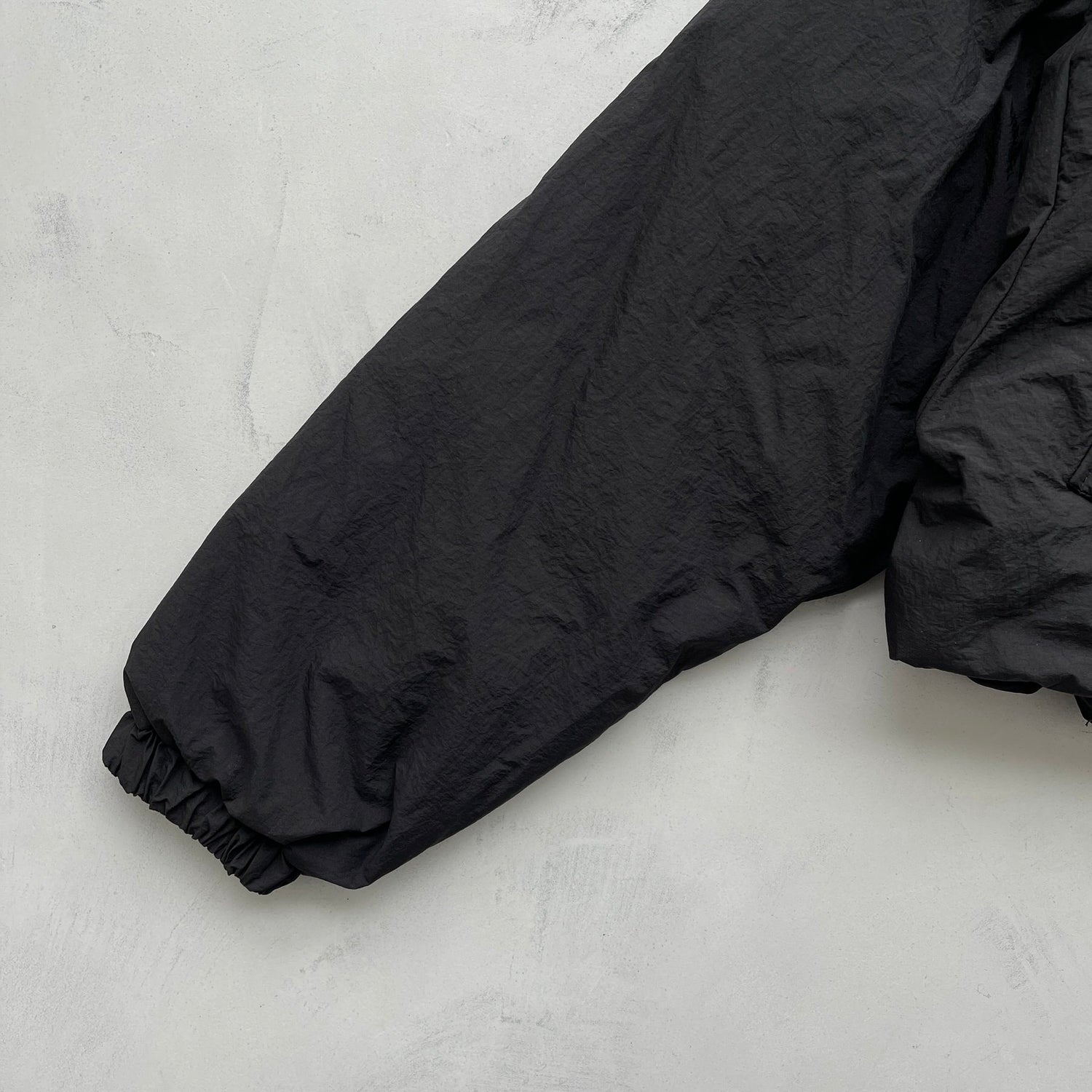 【SAMPLE】nylon standcollar blouson / black