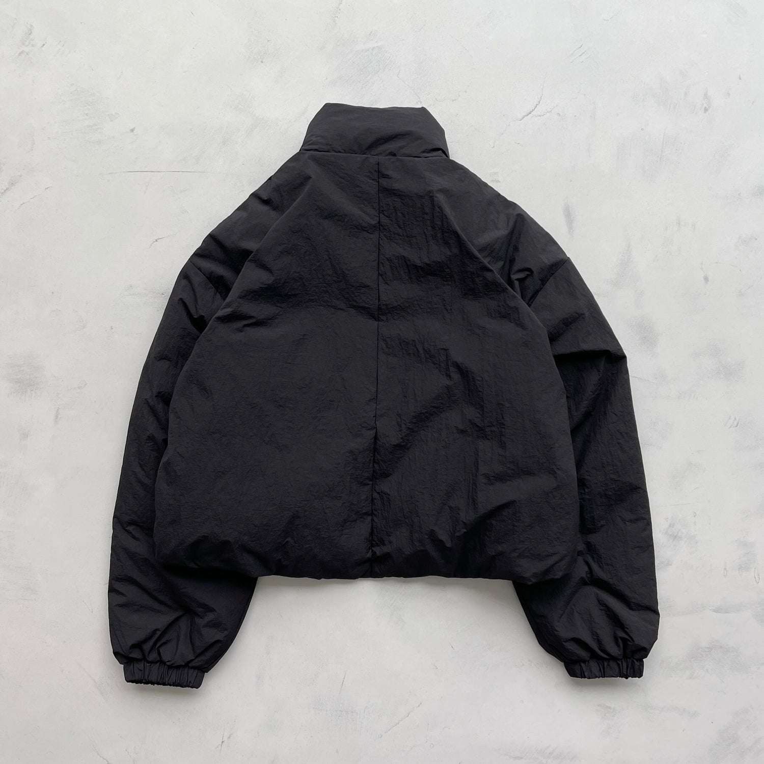 【SAMPLE】nylon standcollar blouson / black