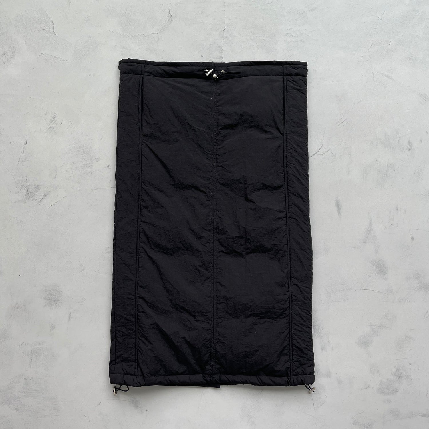 【SAMPLE】nylon skirt / black