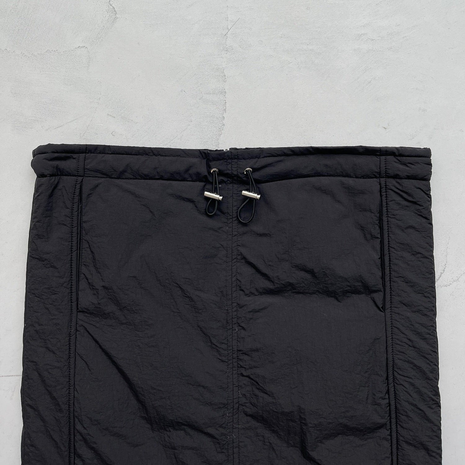 【SAMPLE】nylon skirt / black