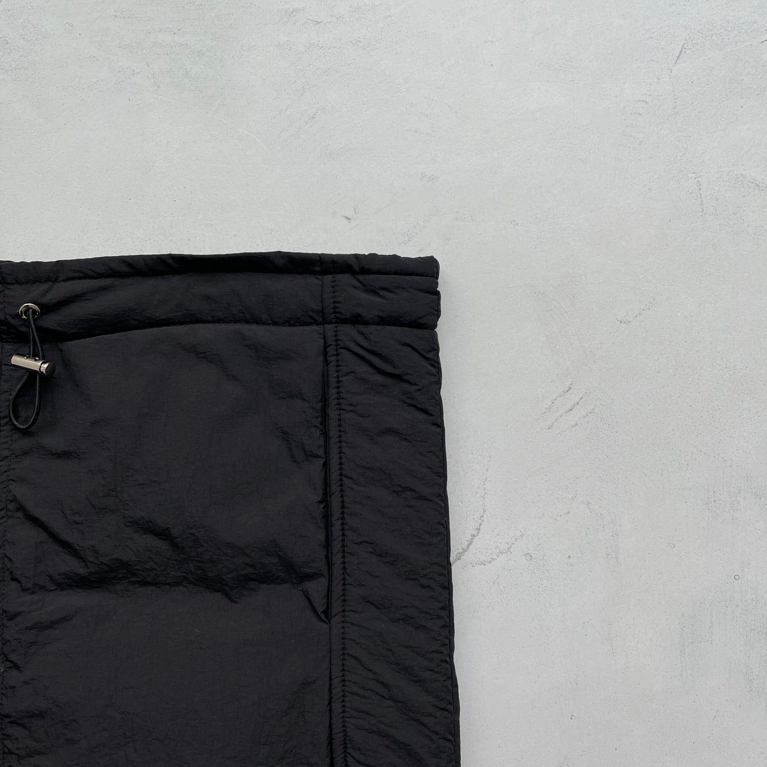【SAMPLE】nylon skirt / black