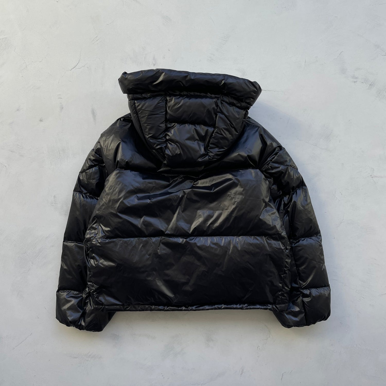 【SAMPLE】luster down jacket / black
