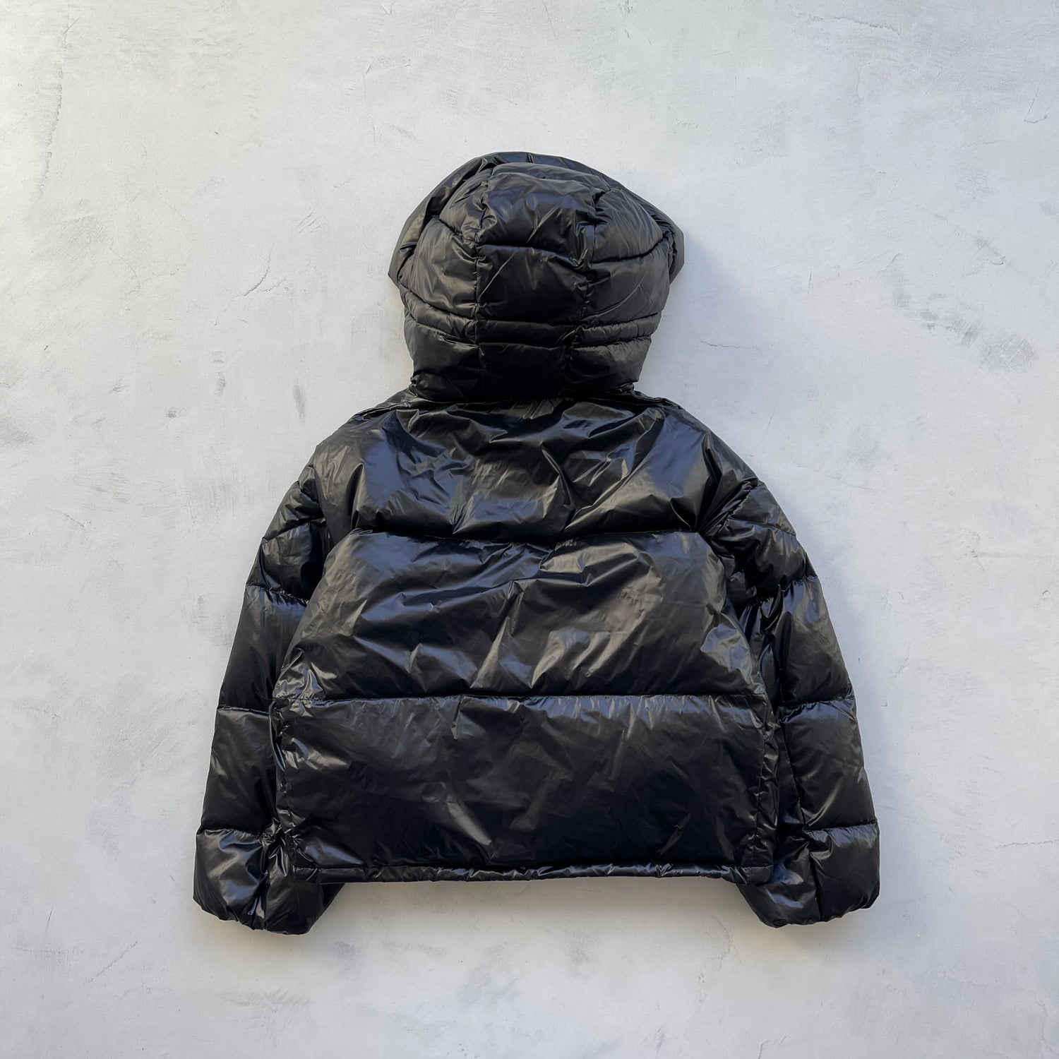 【SAMPLE】luster down jacket / black
