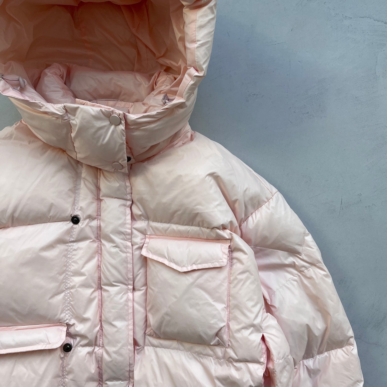 【SAMPLE】luster down jacket / pink