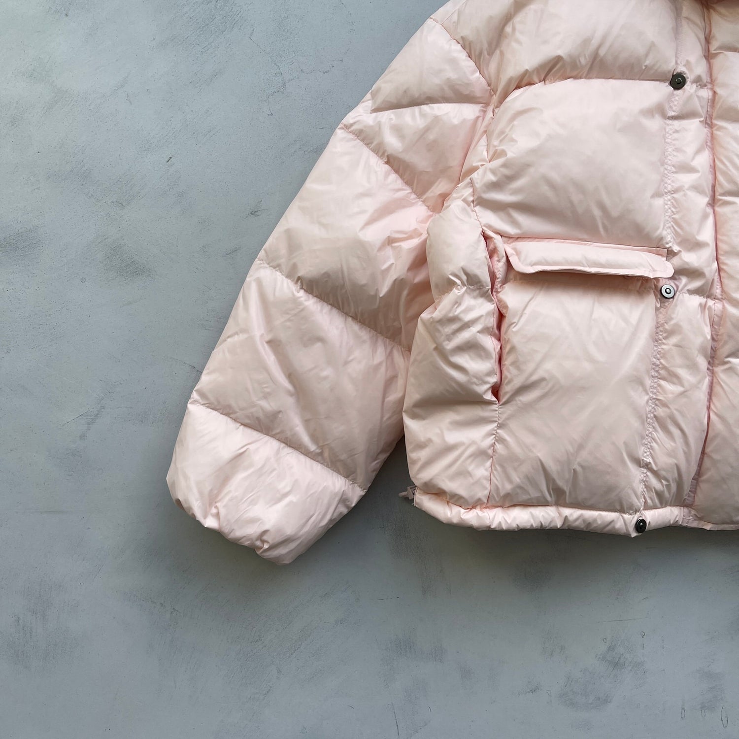 【SAMPLE】luster down jacket / pink