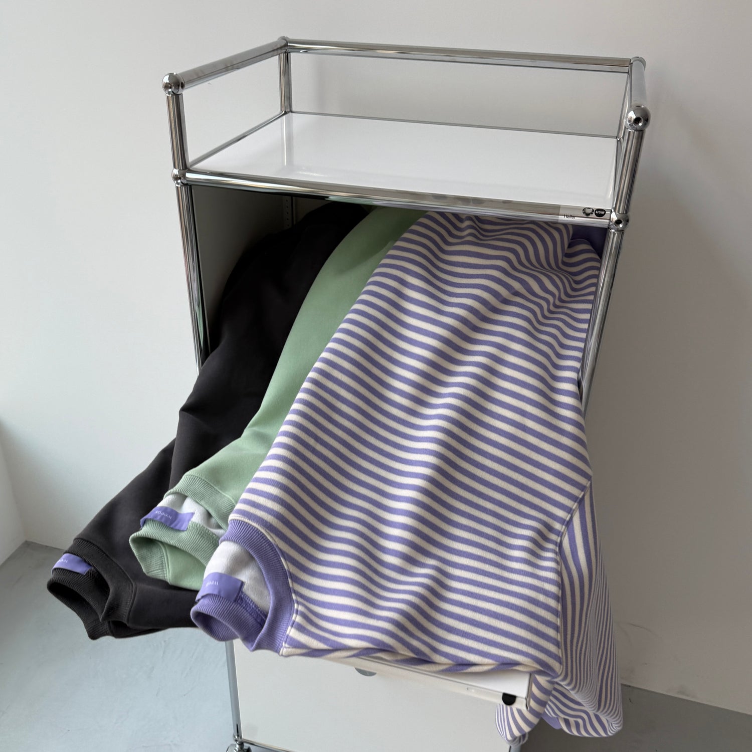 OSUMITSUKI sweat / charcoal [SHORT or FREE]