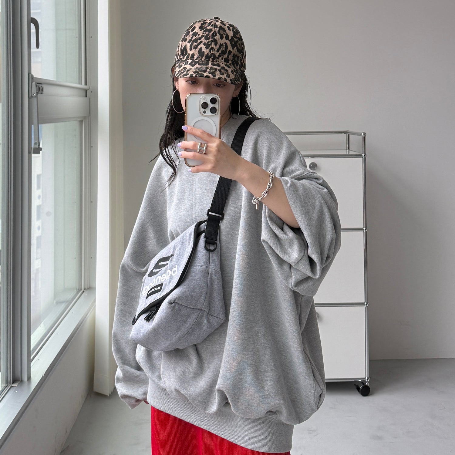 plus one cap / leopard