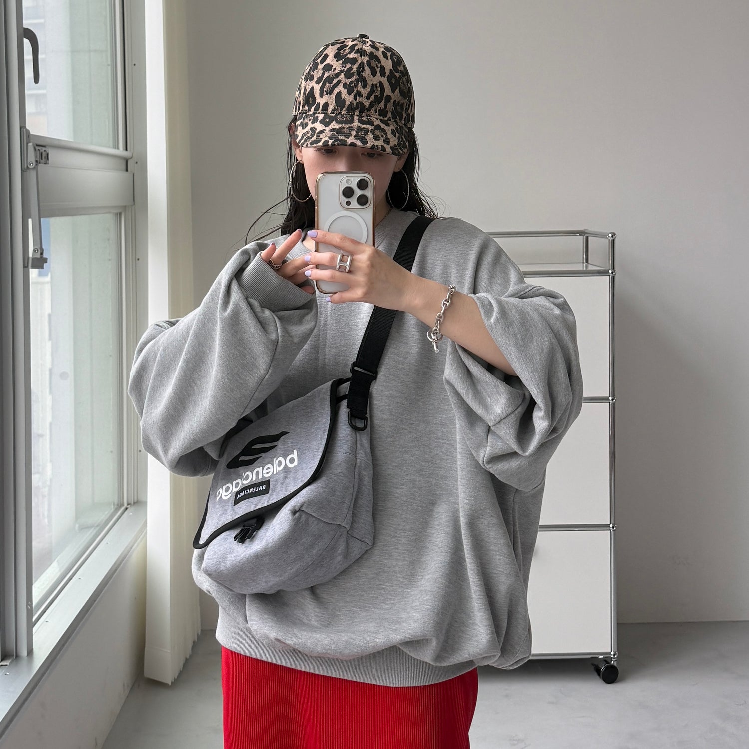 plus one cap / leopard