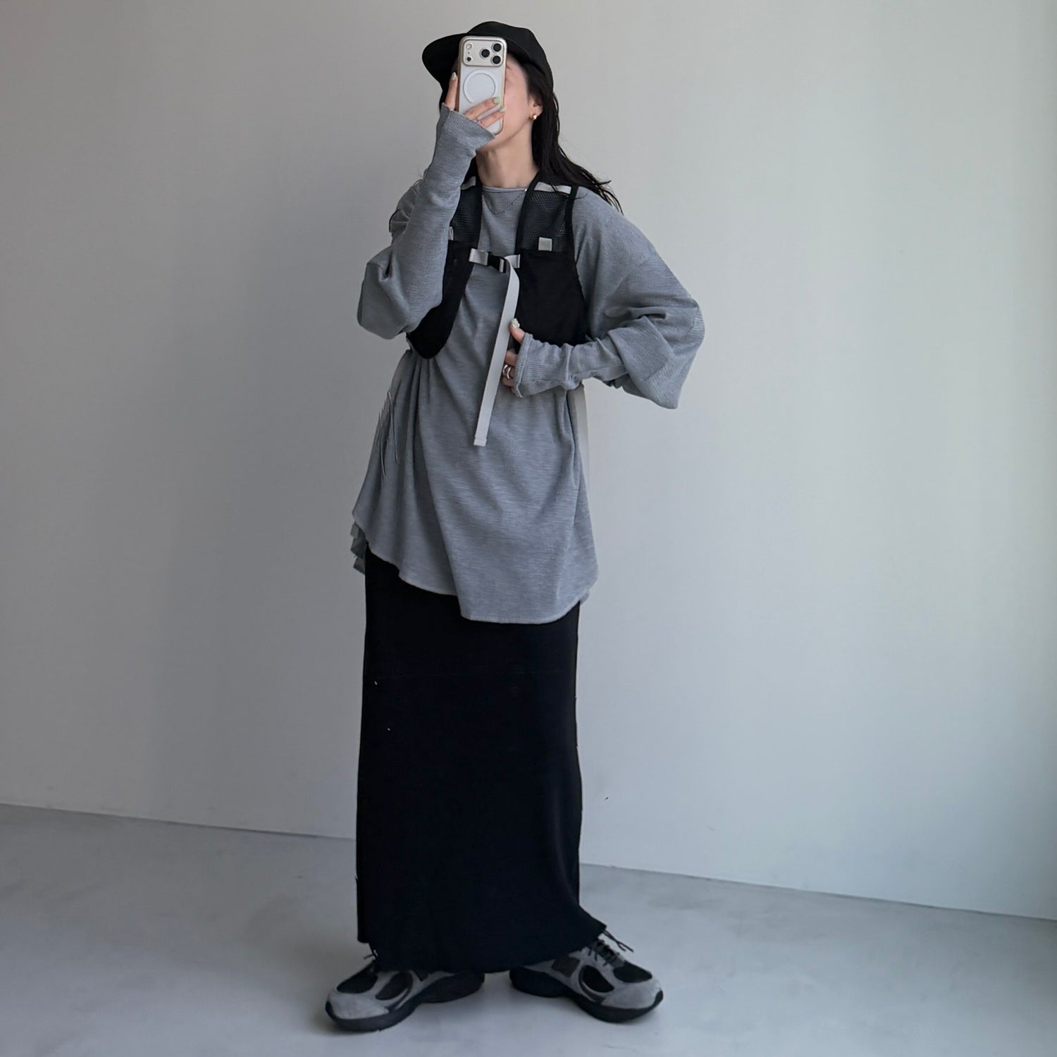 airy nylon backpack / 2color