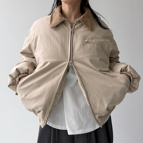 working girl down jacket  / ivory