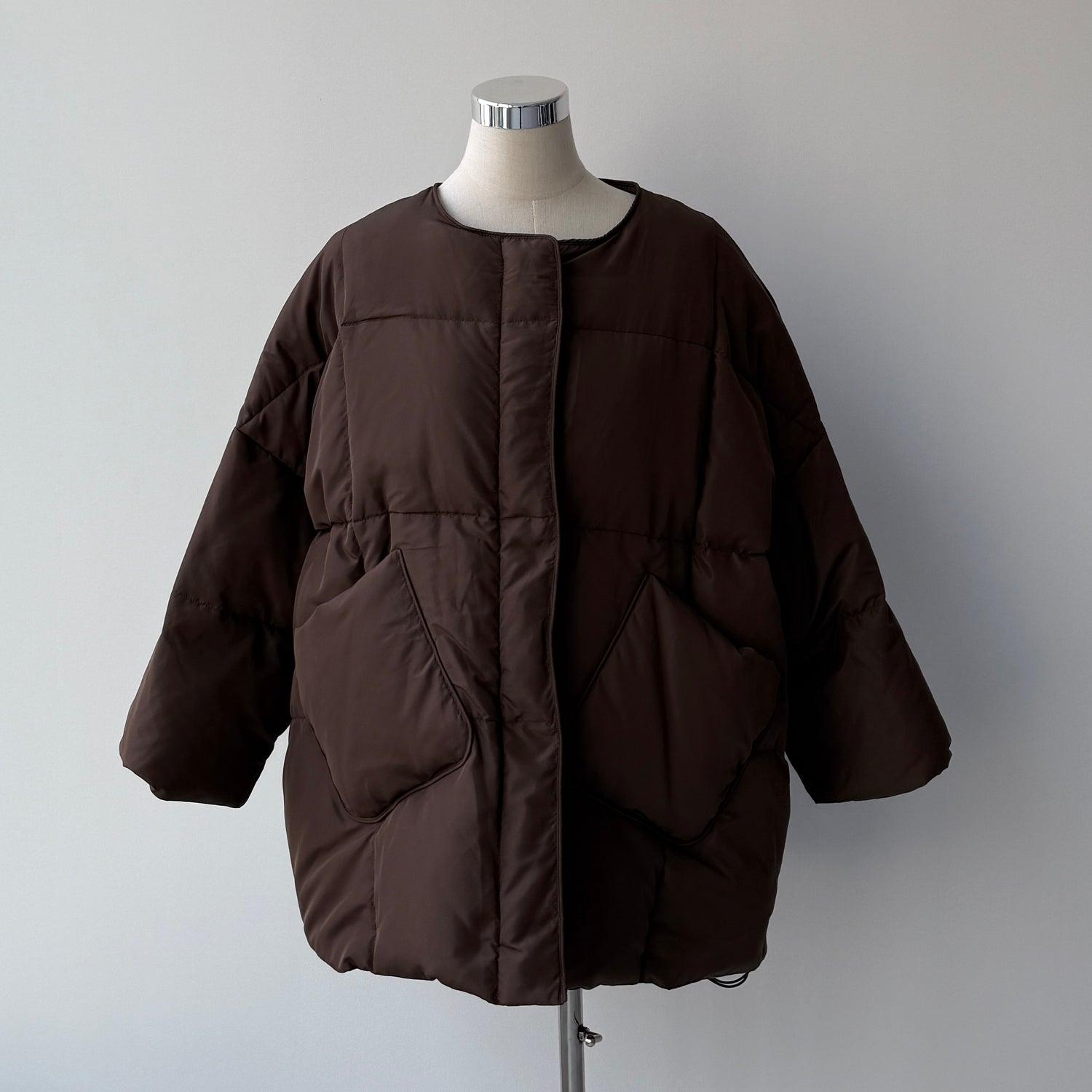 perfect silhouette nakawata down / charcoal gray