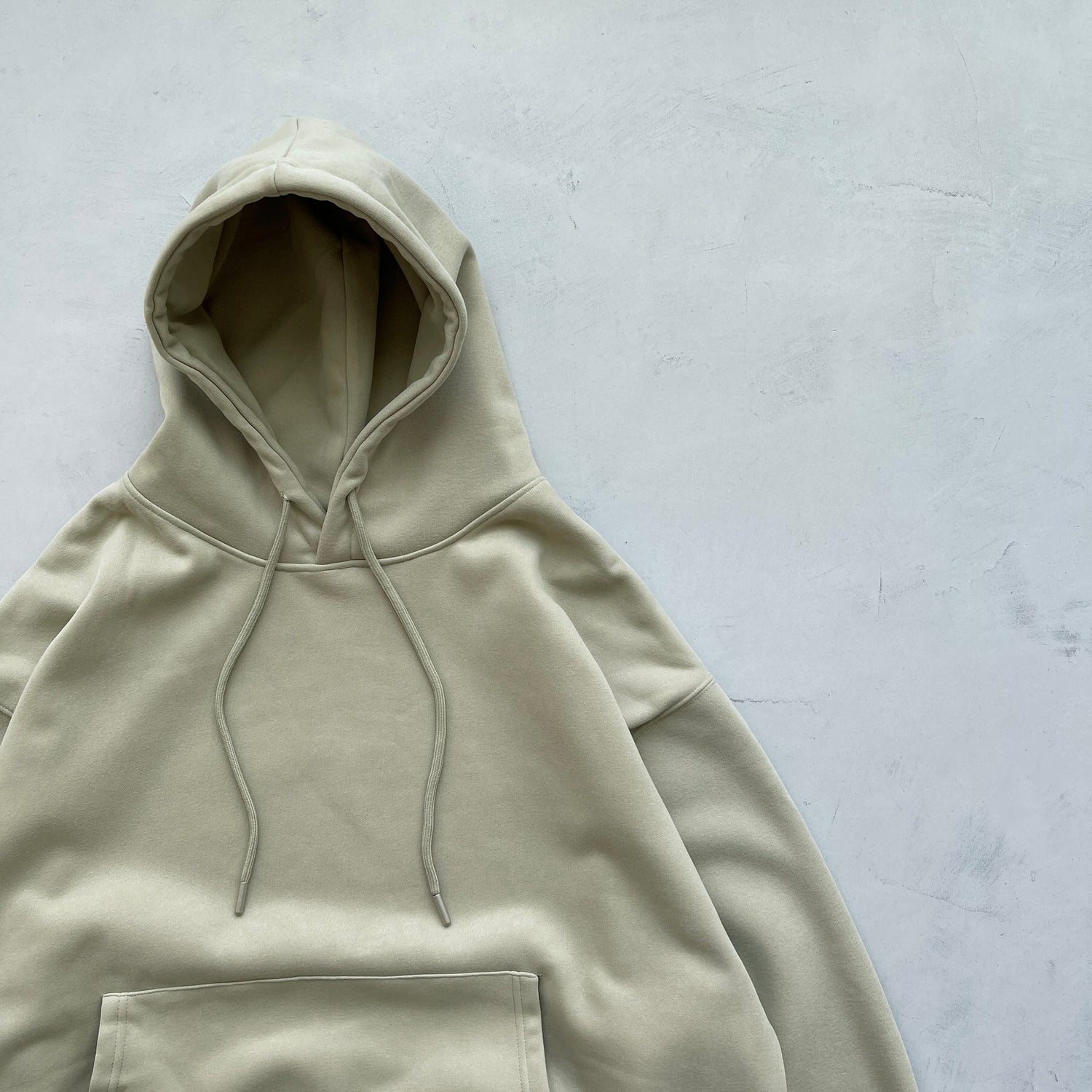 【SAMPLE】super loose hoodie / green