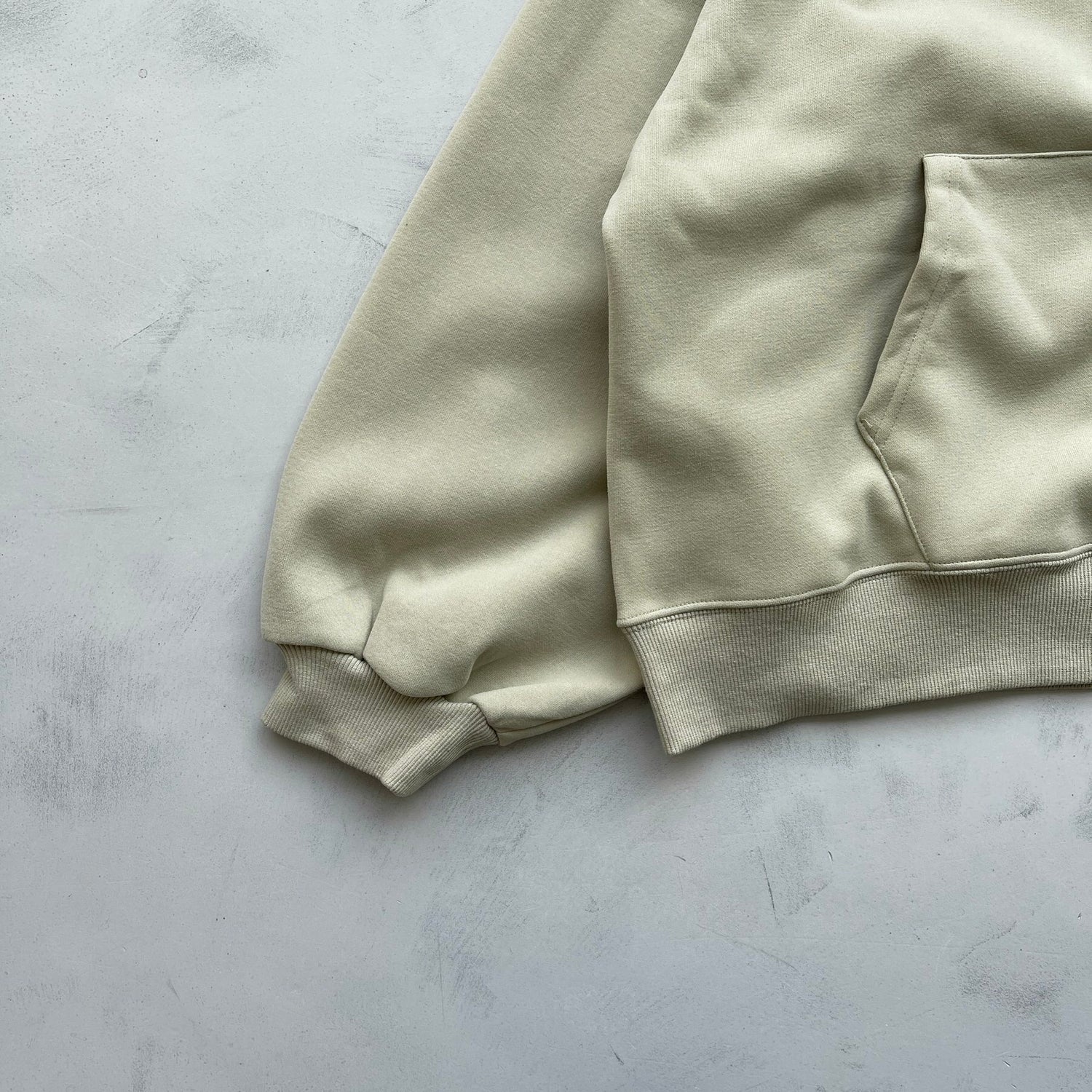 【SAMPLE】super loose hoodie / green