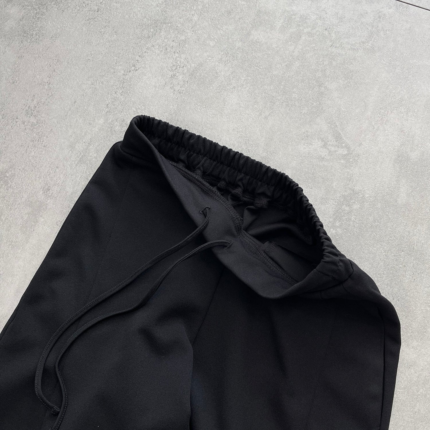 【SAMPLE】basic tapered pants / black