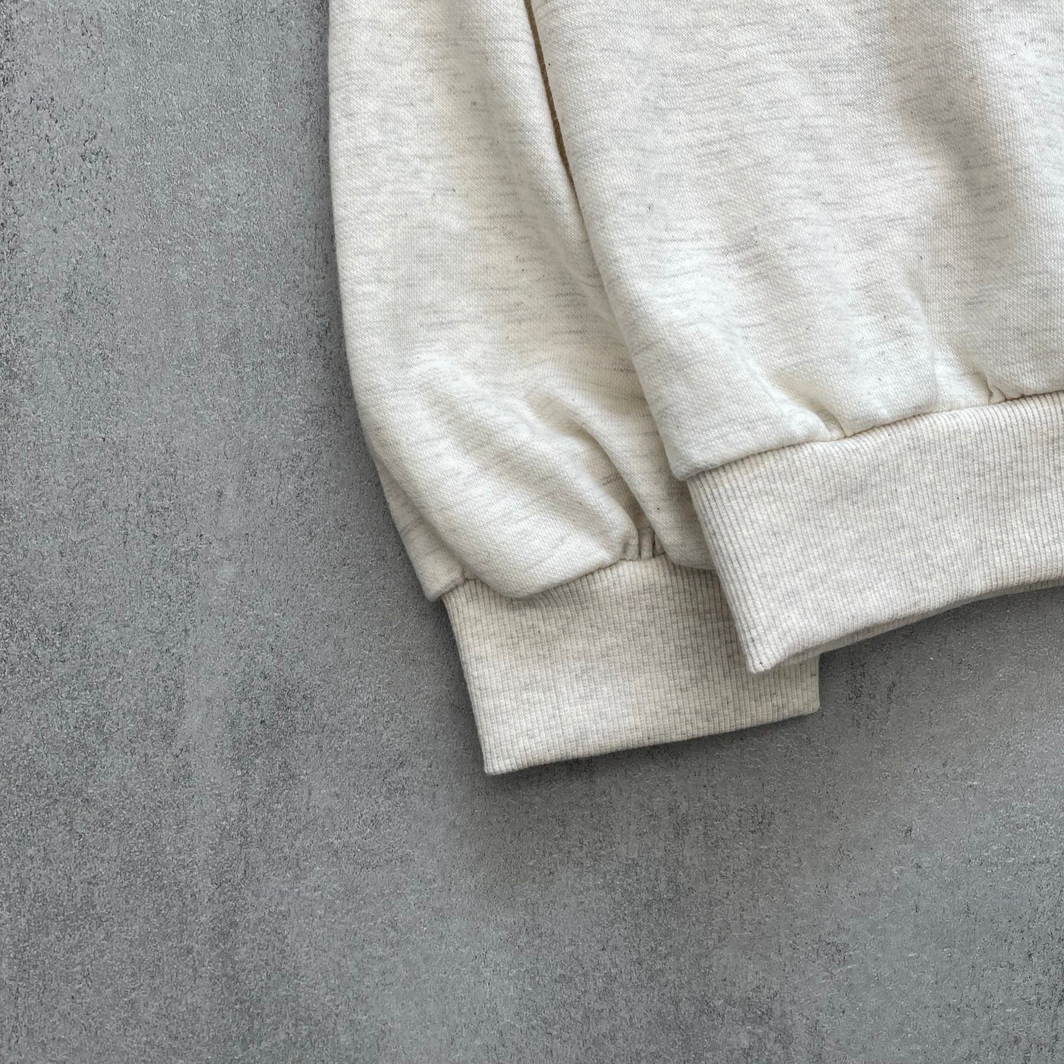 【SAMPLE】I♡ leopard sweat / oatmeal