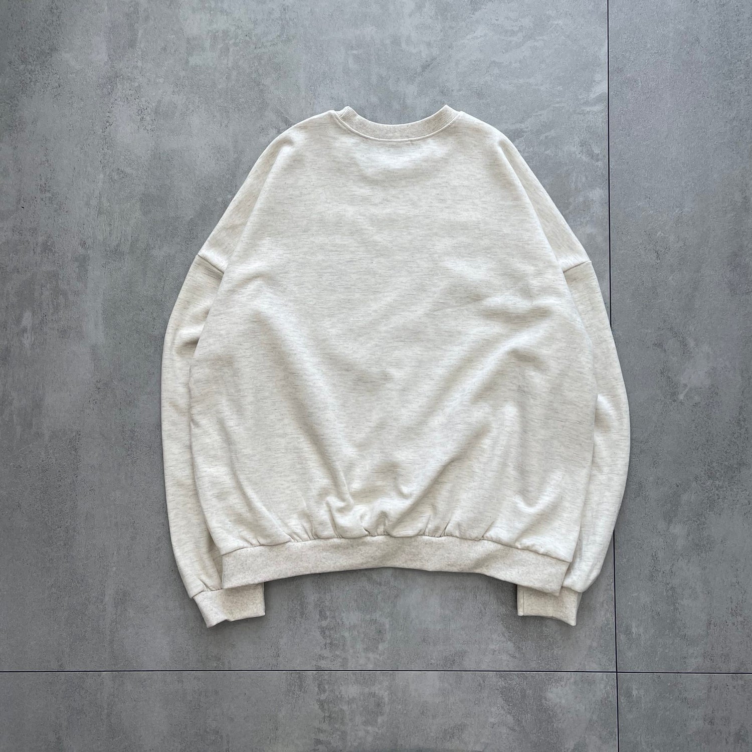 【SAMPLE】I♡ leopard sweat / oatmeal