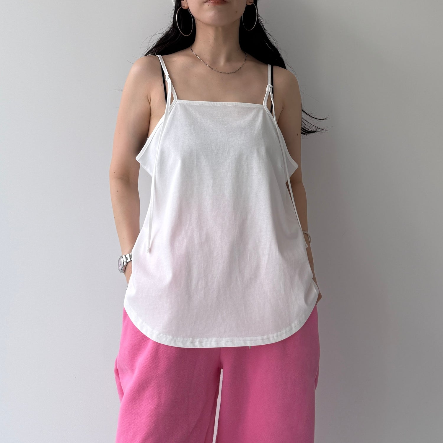 CHIRARISM camisole / ivory [SHORT or FREE]