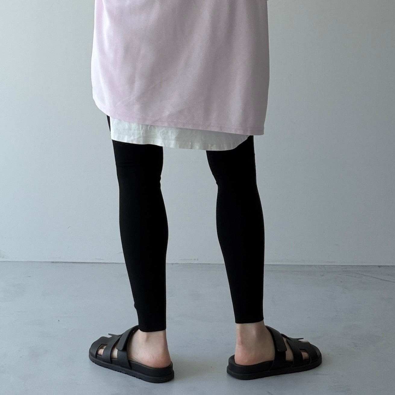daily rib leggings / black [size1 or size2]