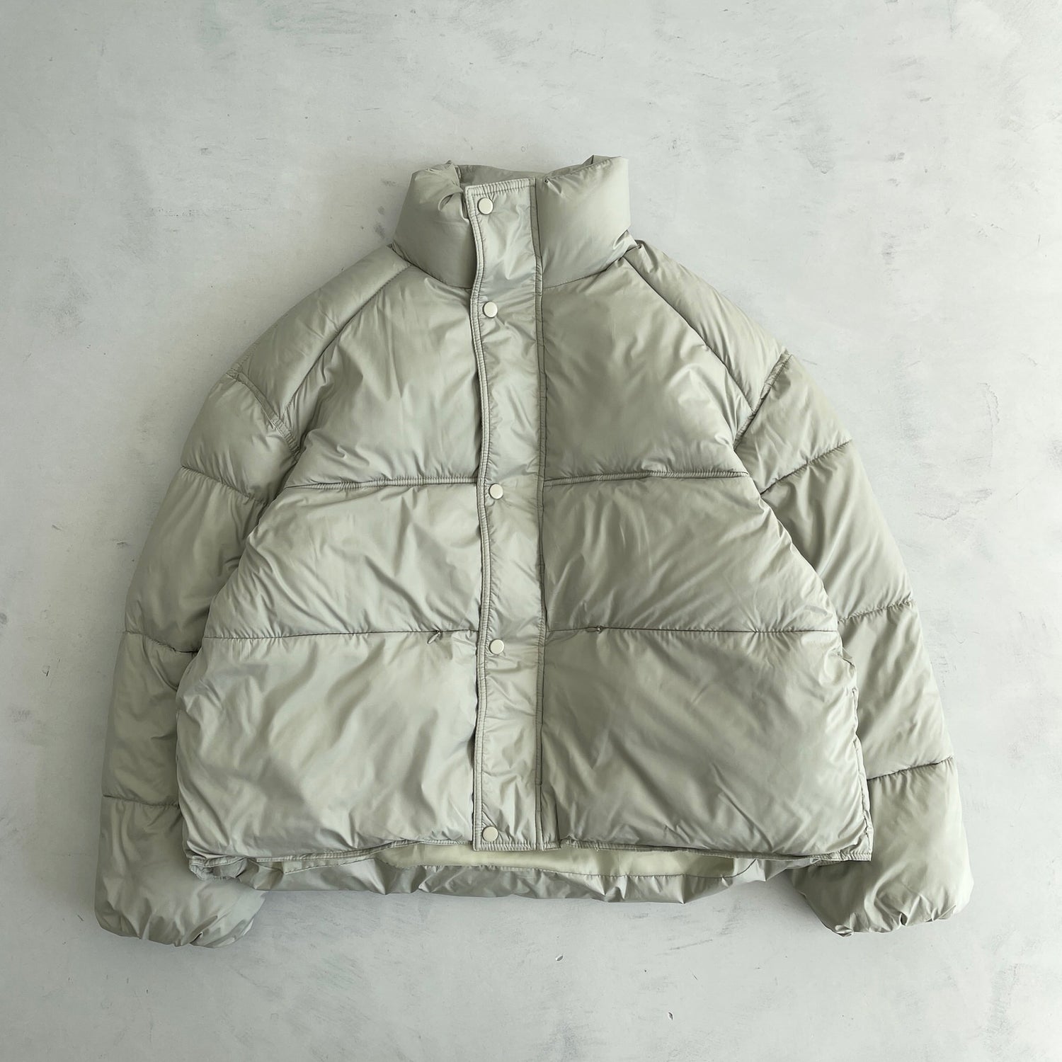 【SAMPLE】MACARON fake down set / pistachio