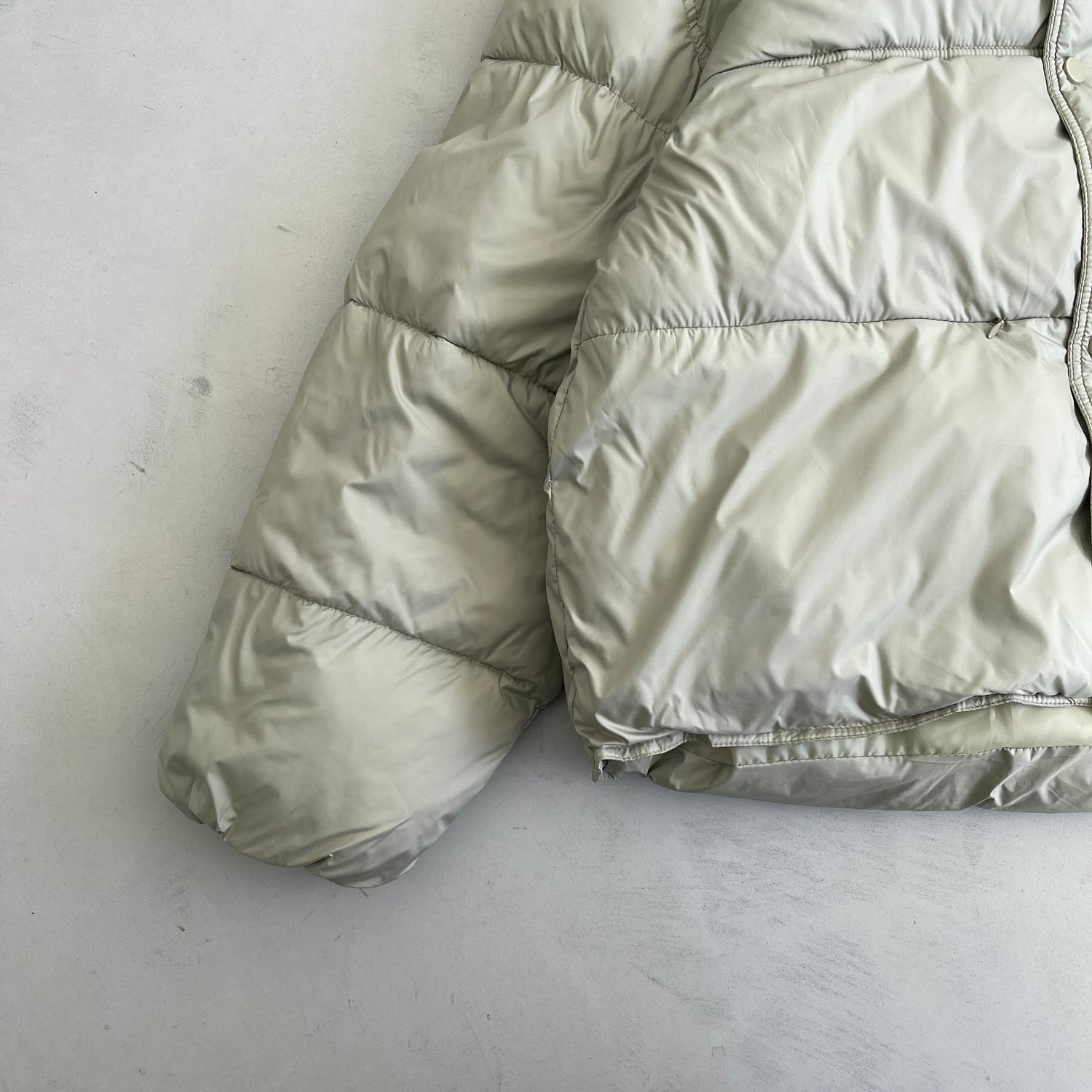 【SAMPLE】MACARON fake down set / pistachio