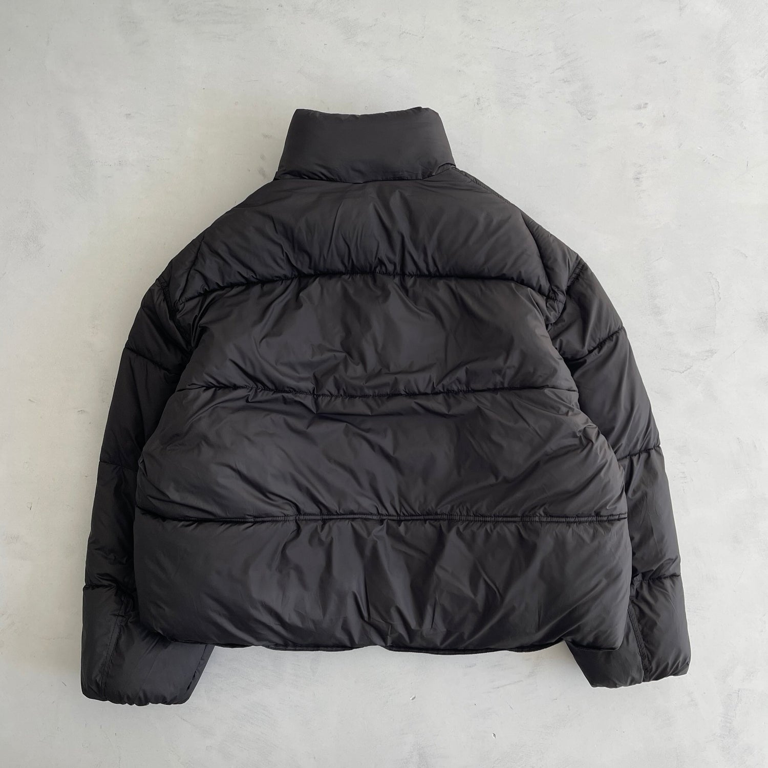 【SAMPLE】MACARON fake down set / black