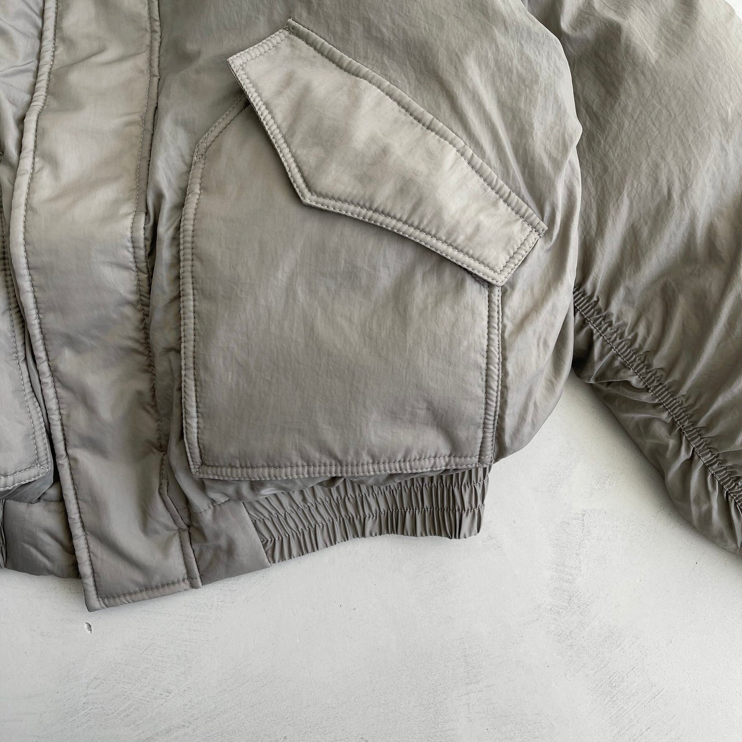 【SAMPLE】flight jacket / charcoal