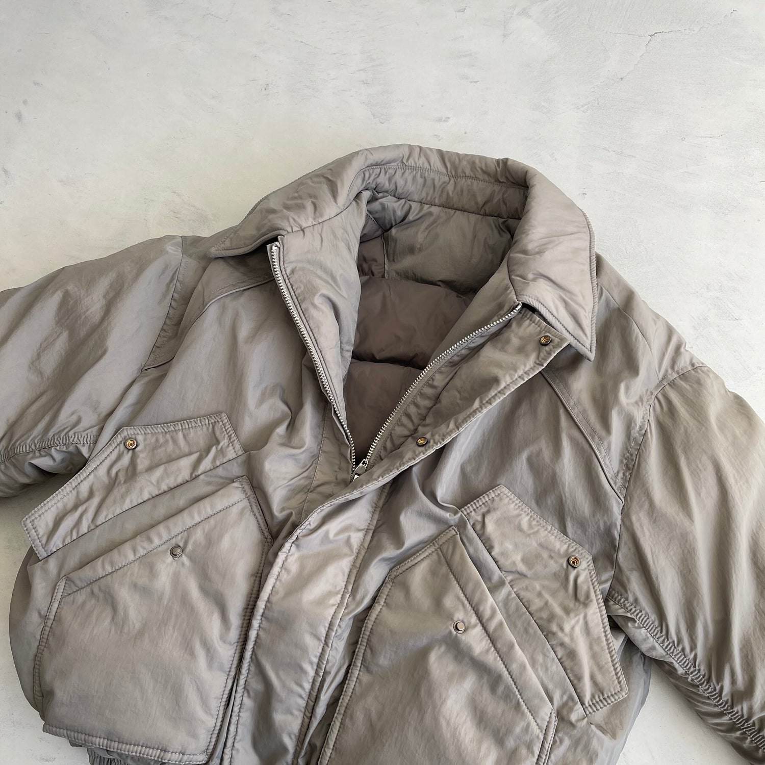 【SAMPLE】flight jacket / charcoal