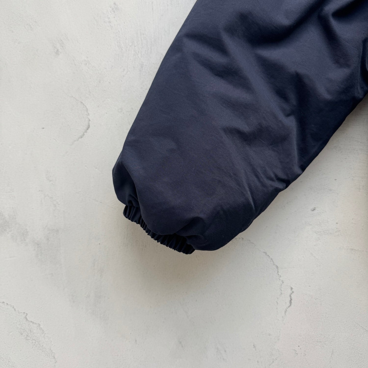 working girl down  jacket / navy