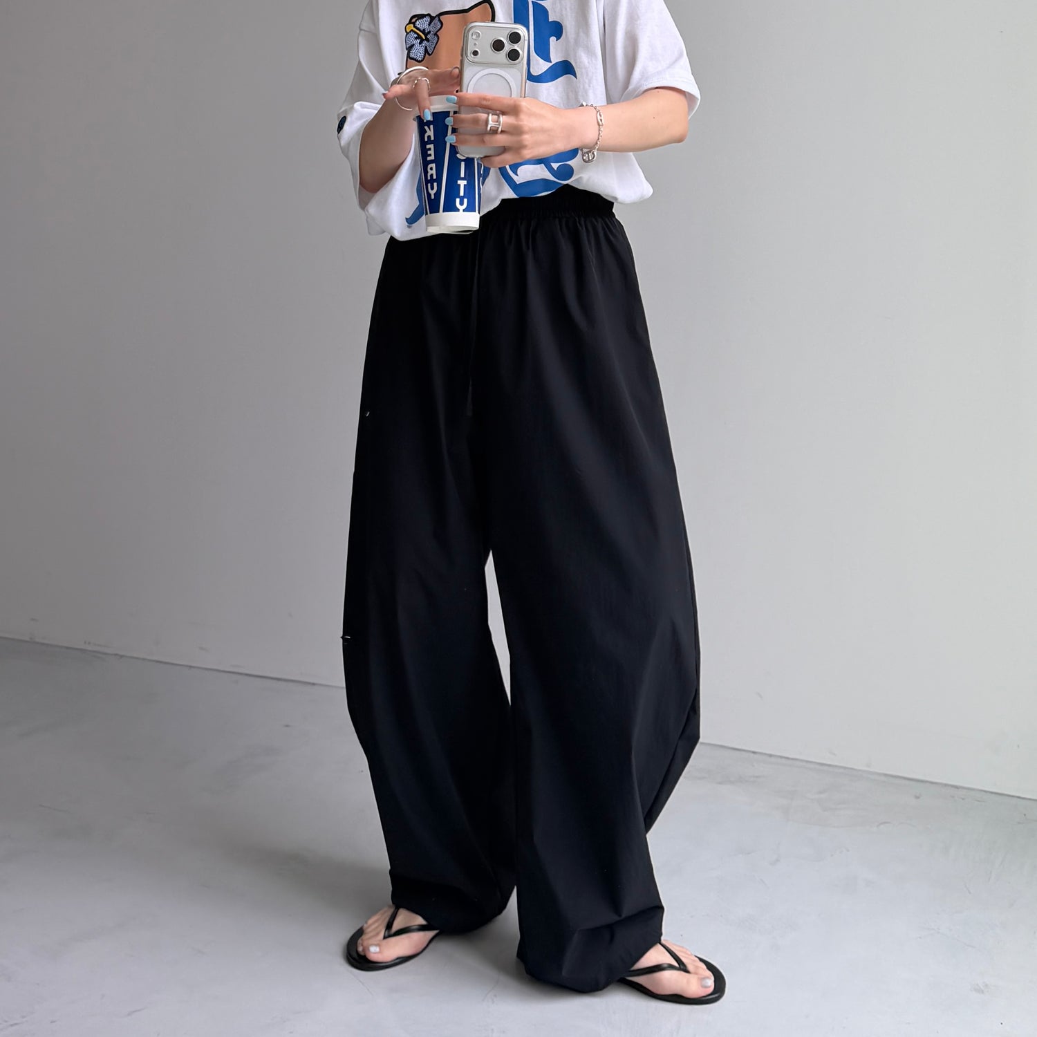 reikan pants / black