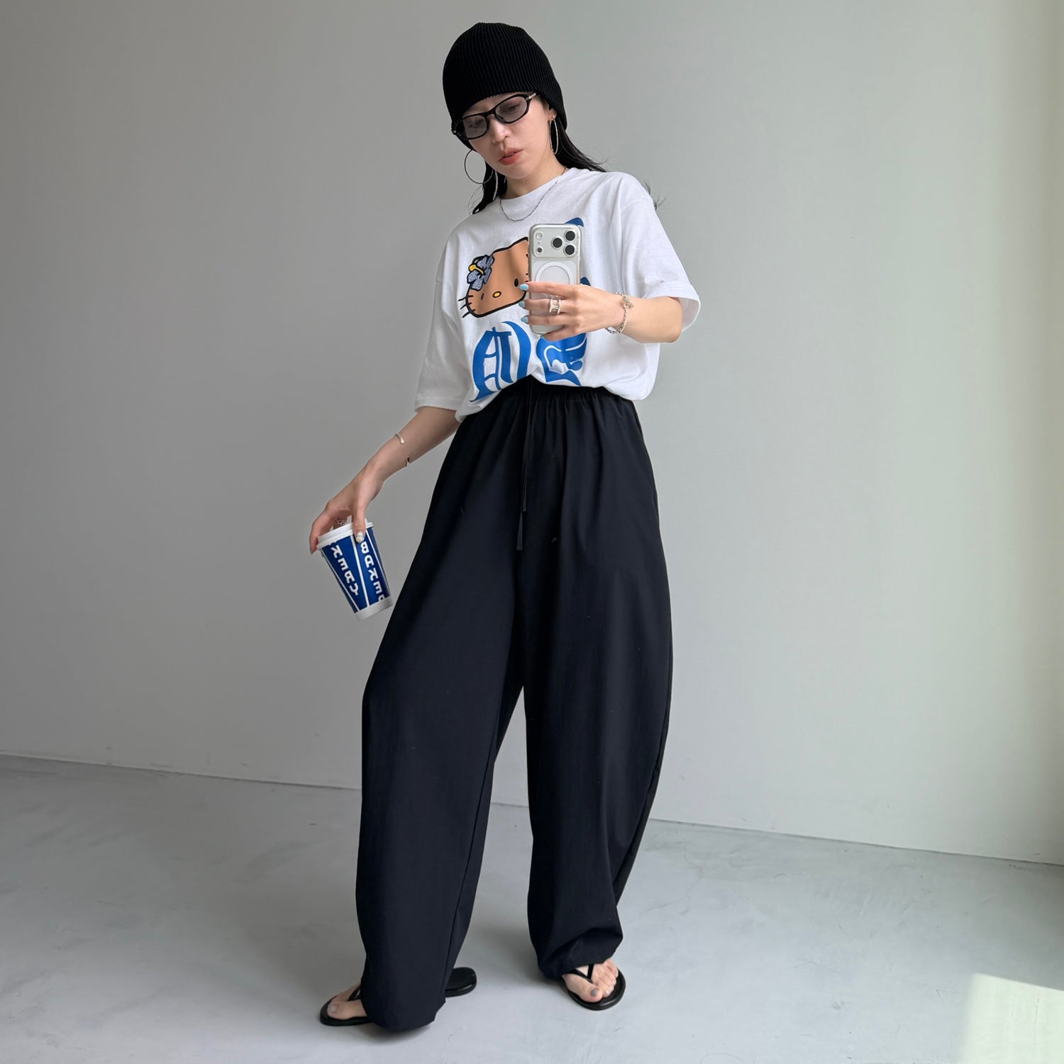 reikan pants / black