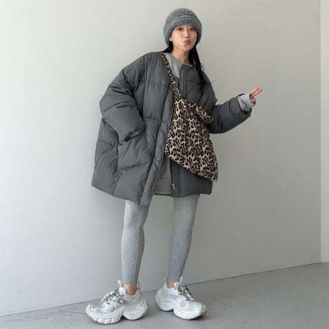 perfect silhouette nakawata down / charcoal gray