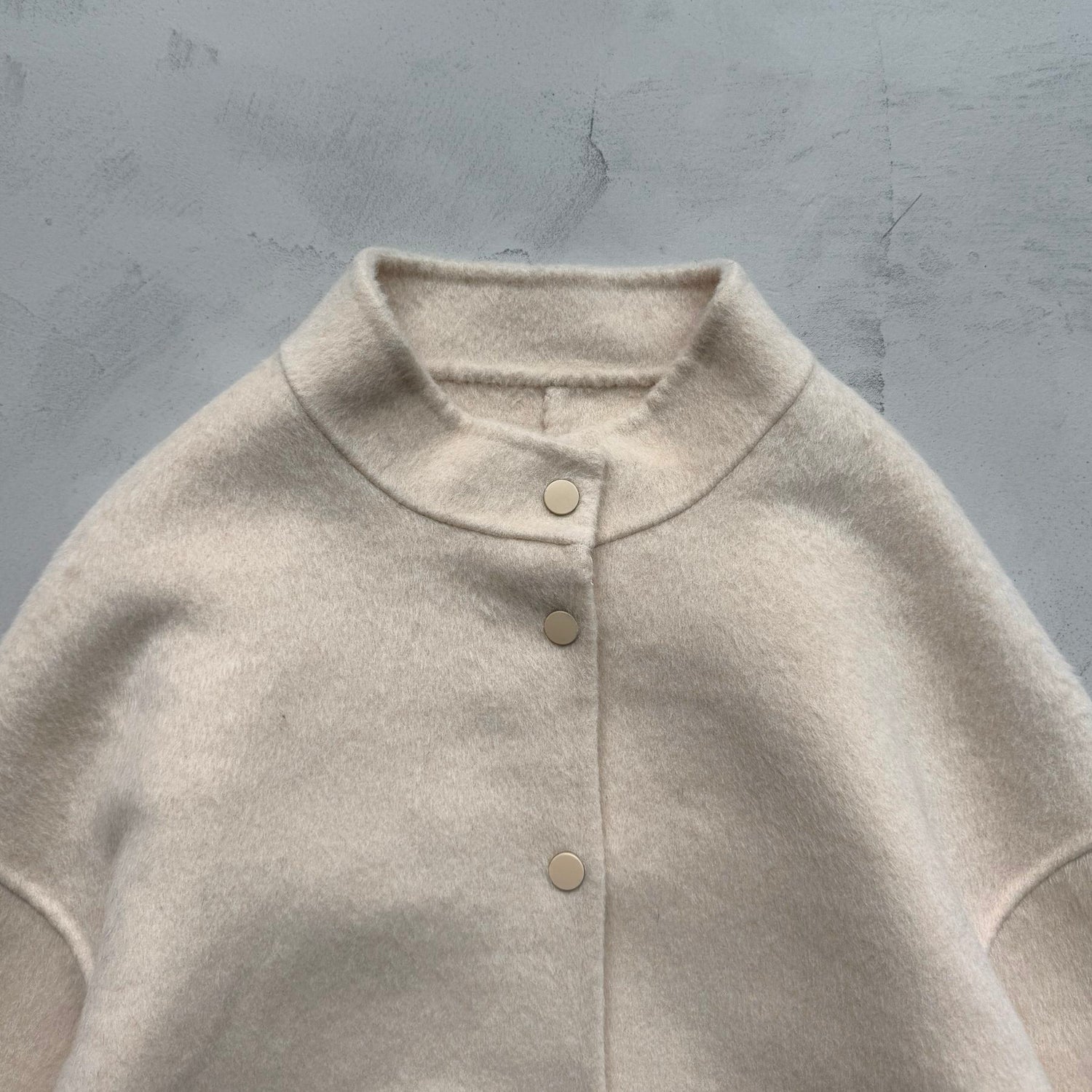 【SAMPLE】winter wool coat set / beige