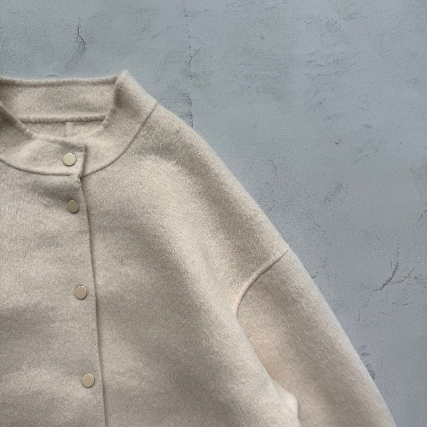 【SAMPLE】winter wool coat set / beige