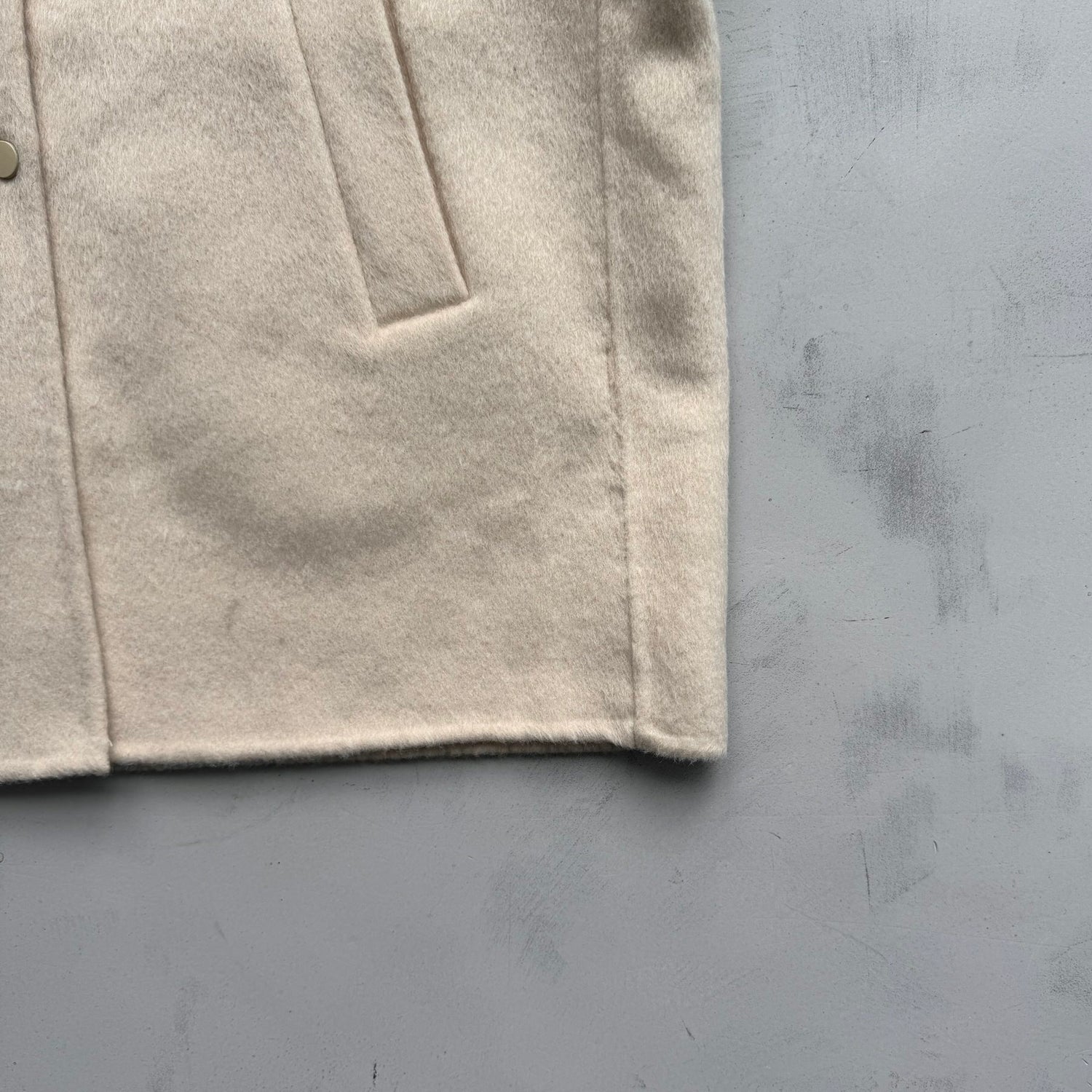 【SAMPLE】winter wool coat set / beige