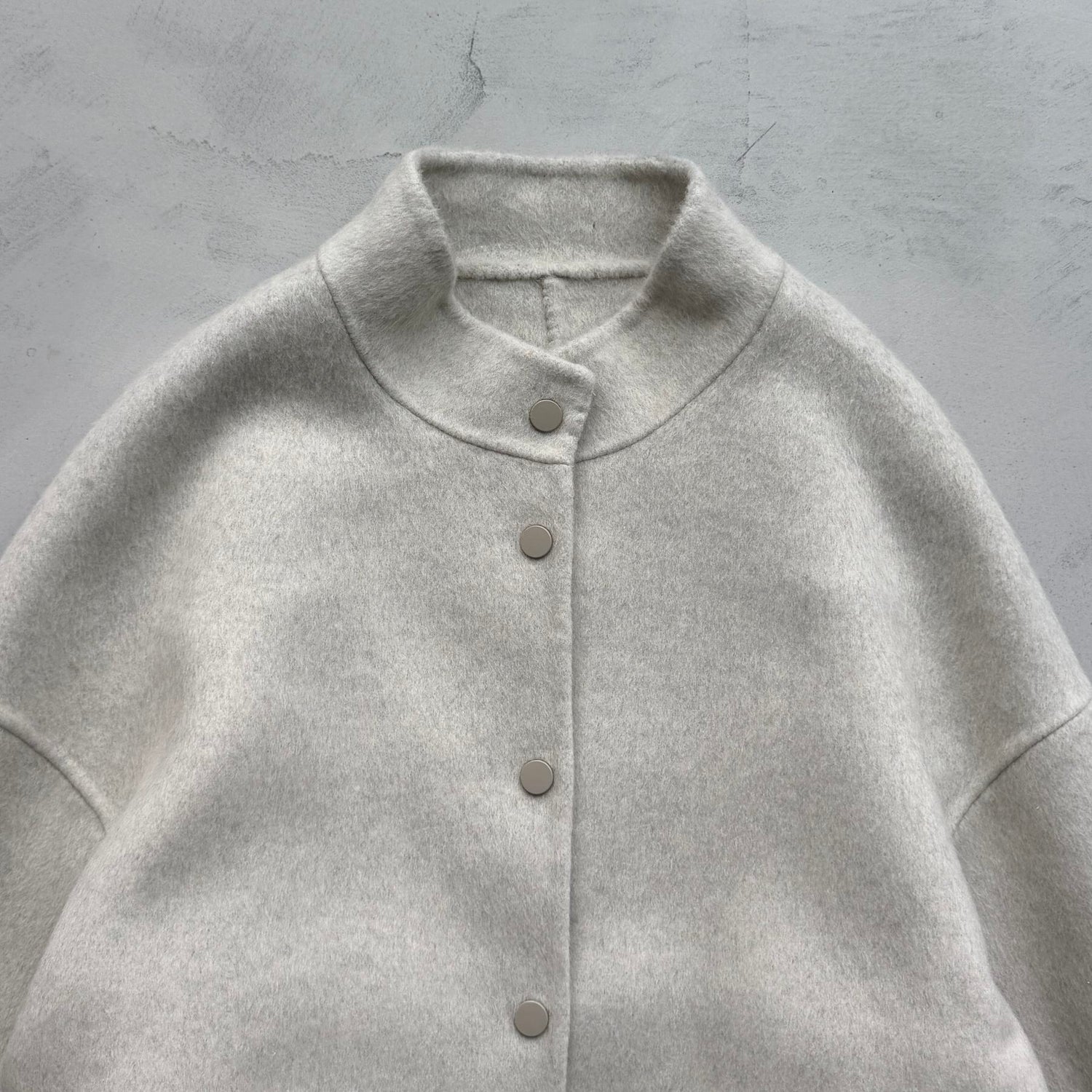 【SAMPLE】winter wool coat set / ivory