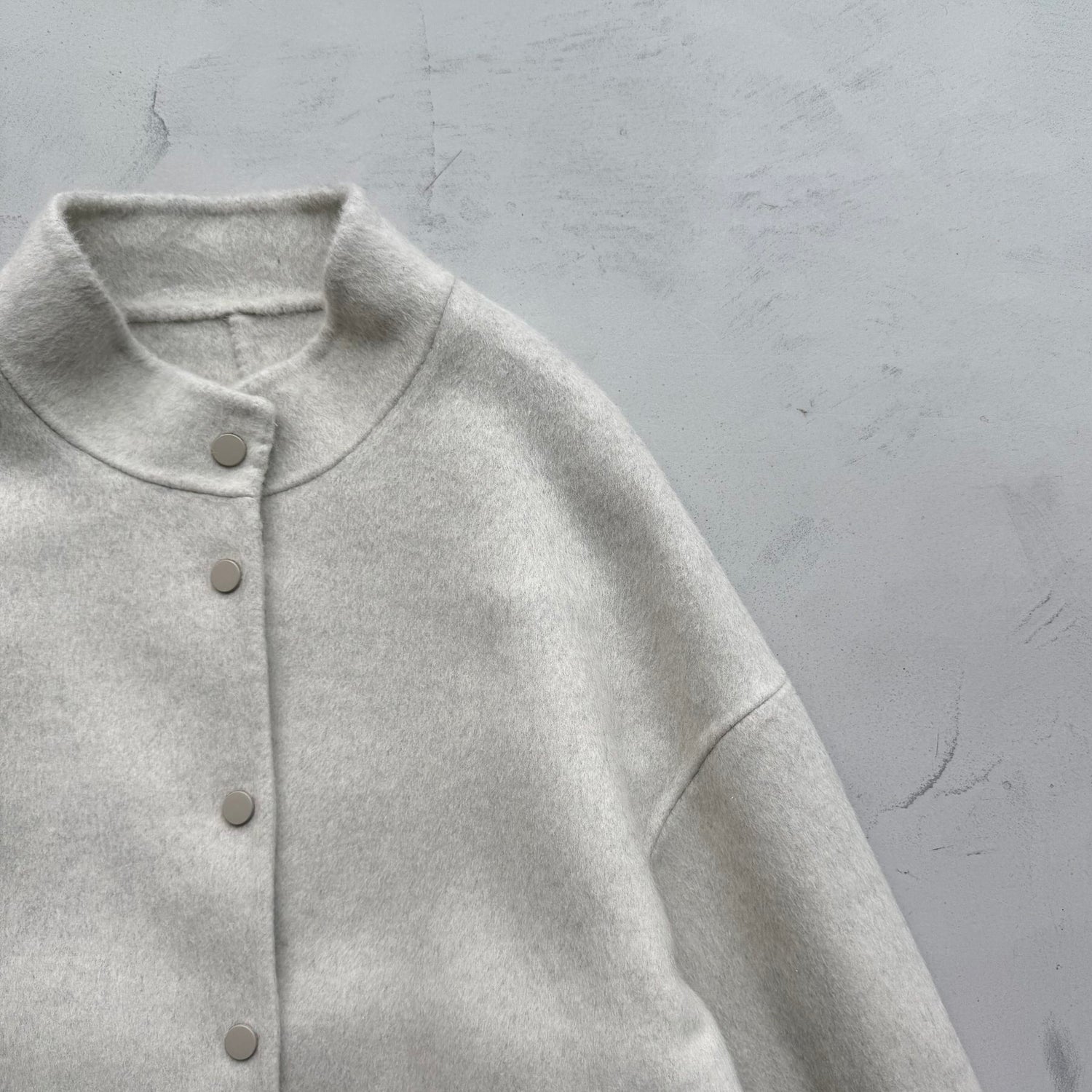 【SAMPLE】winter wool coat set / ivory