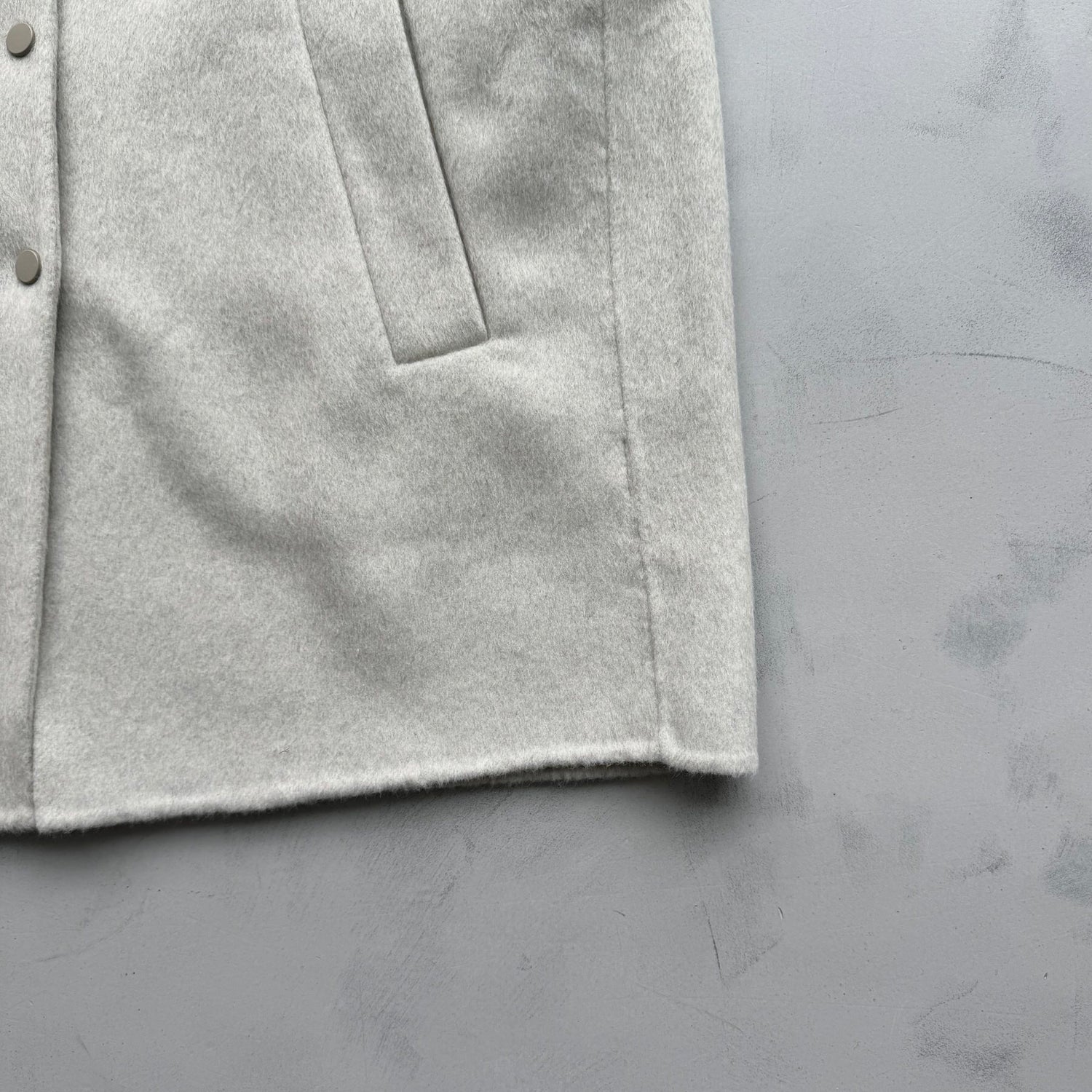 【SAMPLE】winter wool coat set / ivory