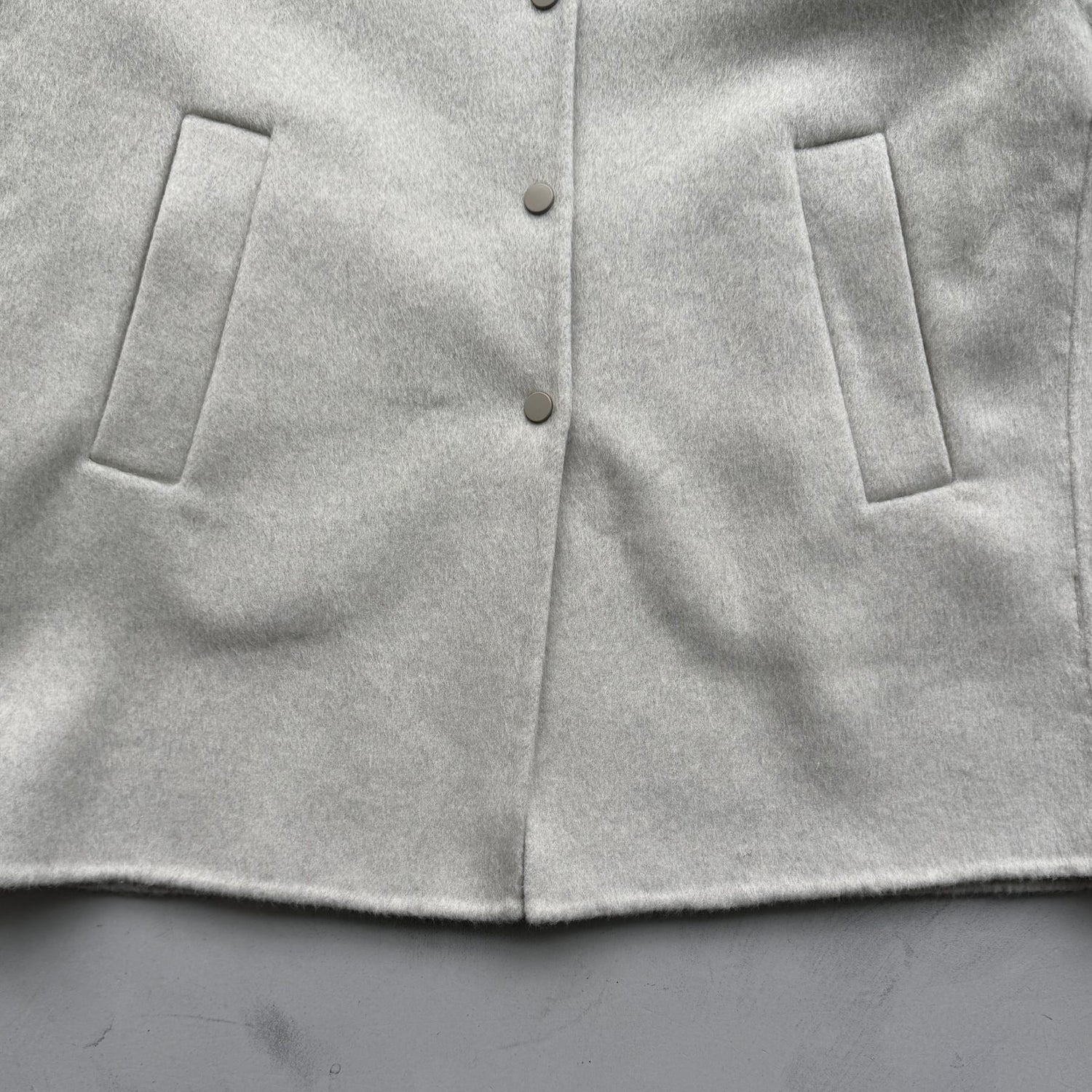 【SAMPLE】winter wool coat set / ivory