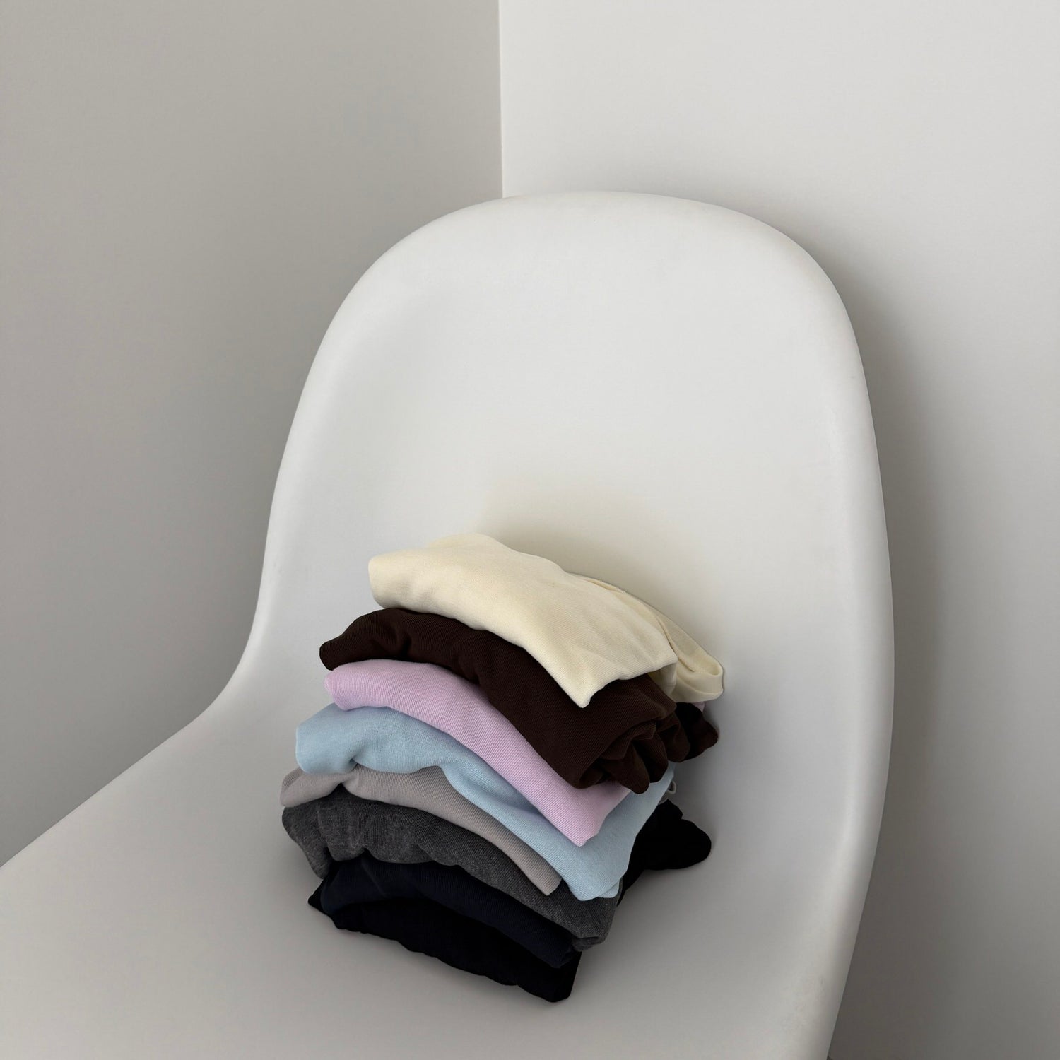 KASANE sheer tee / white