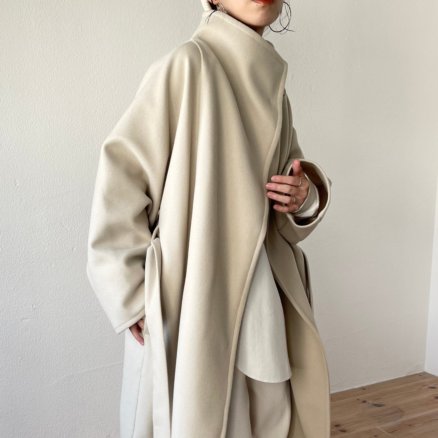 【SAMPLE】daily daily buddy coat / beige