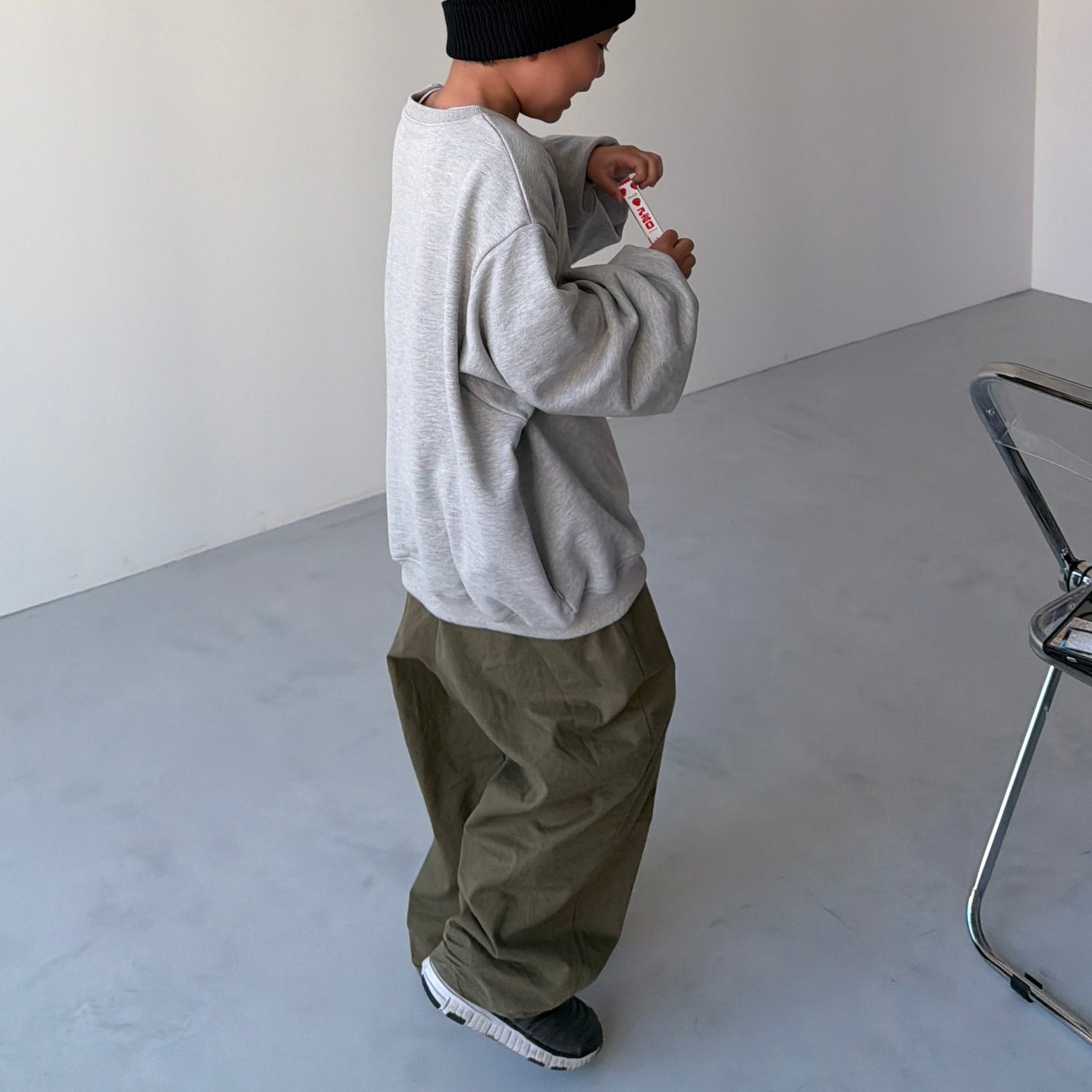OSUMITSUKIDS sweat / gray