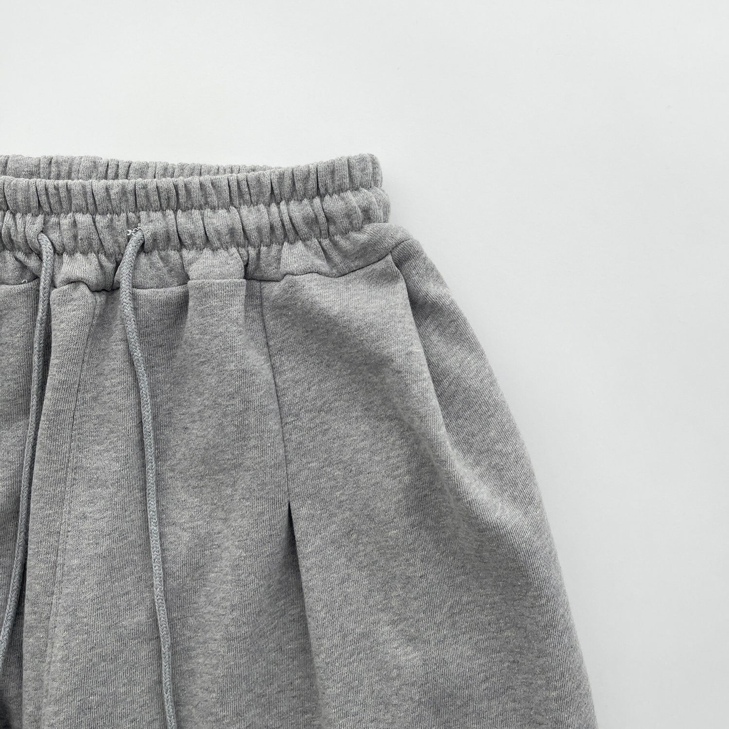 【SAMPLE】tuck tuck sweat pants / gray