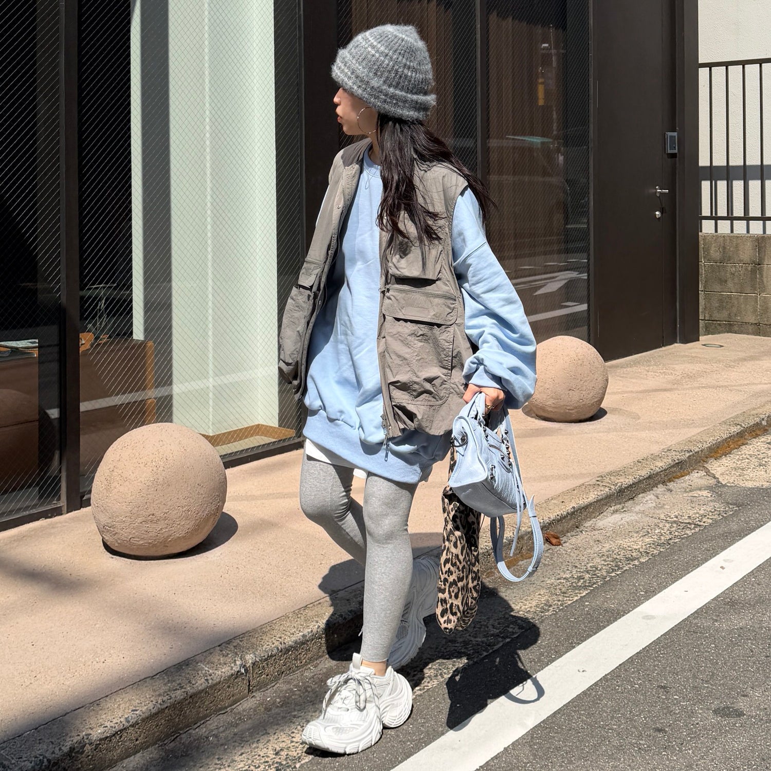 9pockets buddy vest / gray