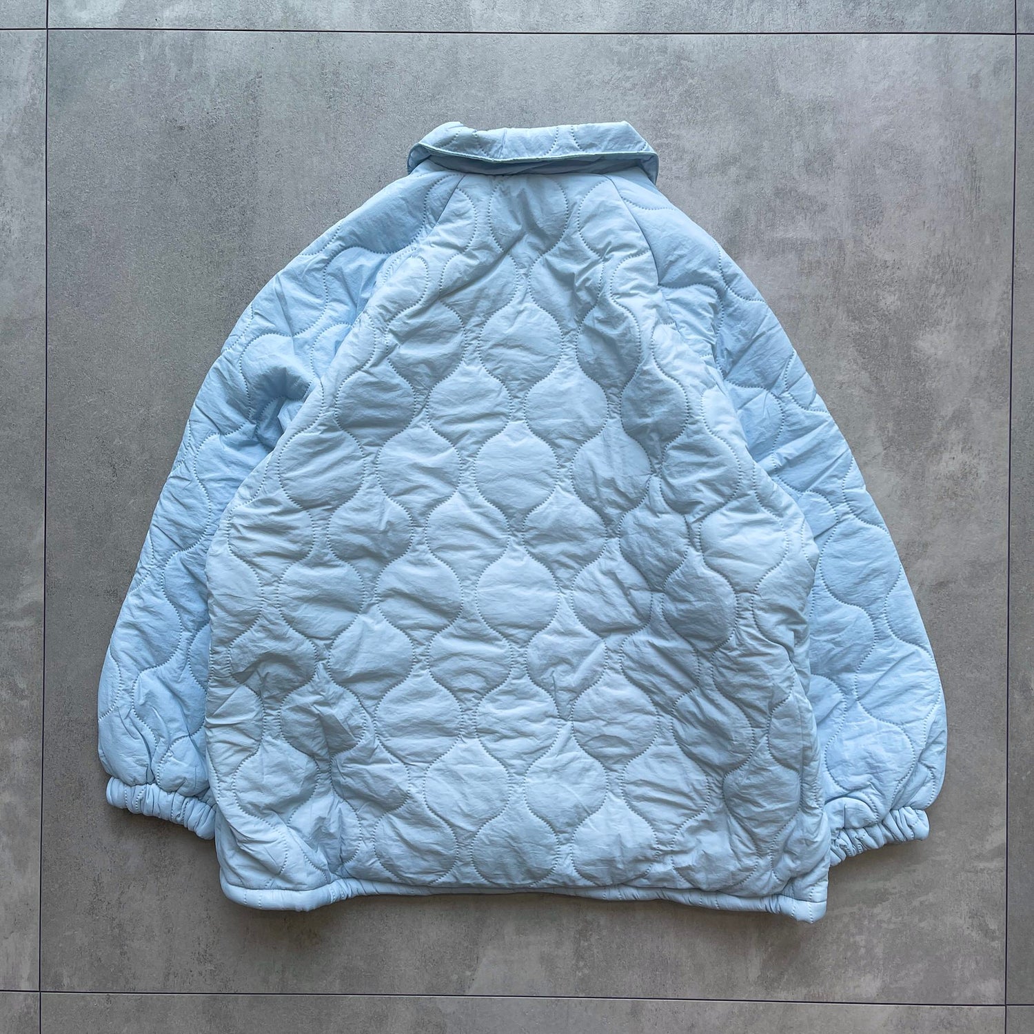 【SAMPLE】WATA AME quilting jacket / blue