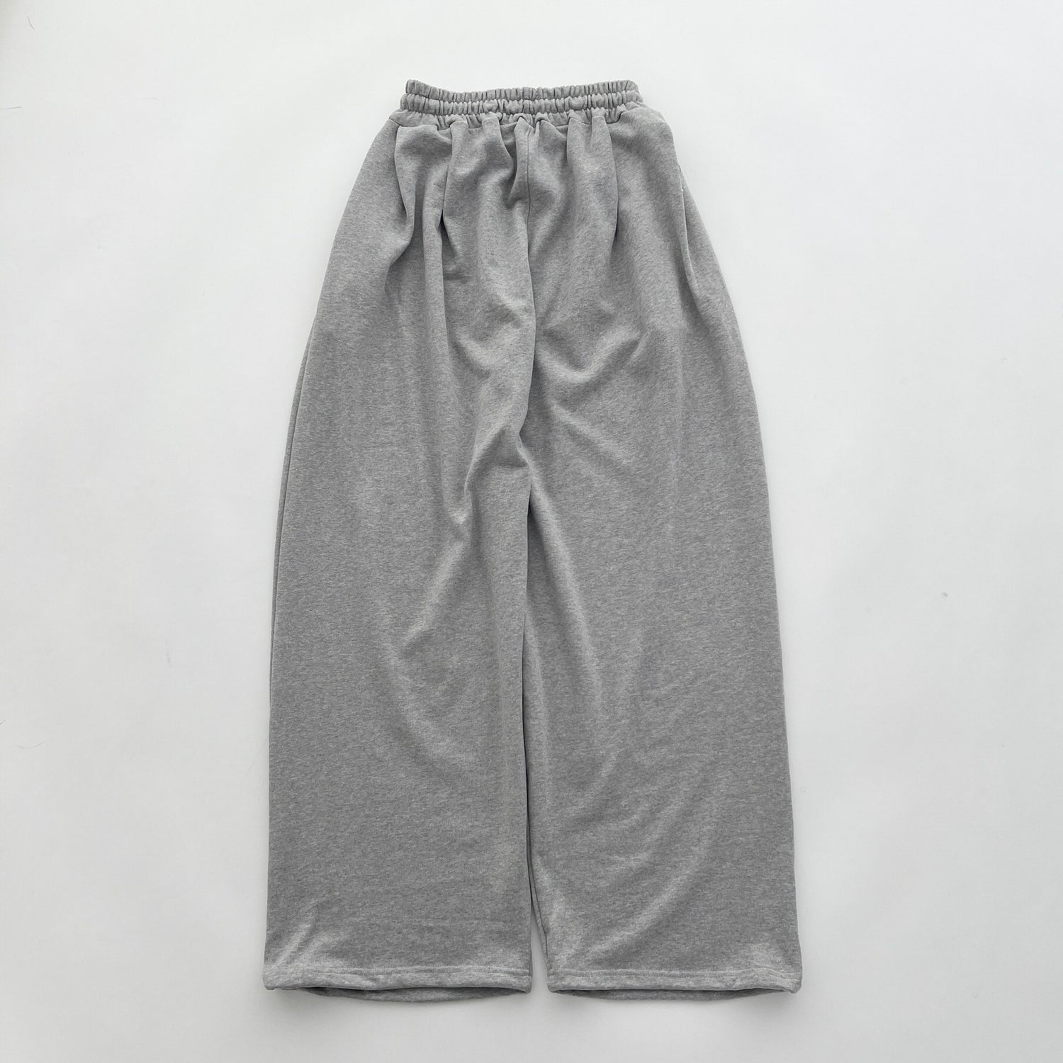 【SAMPLE】tuck tuck sweat pants / gray
