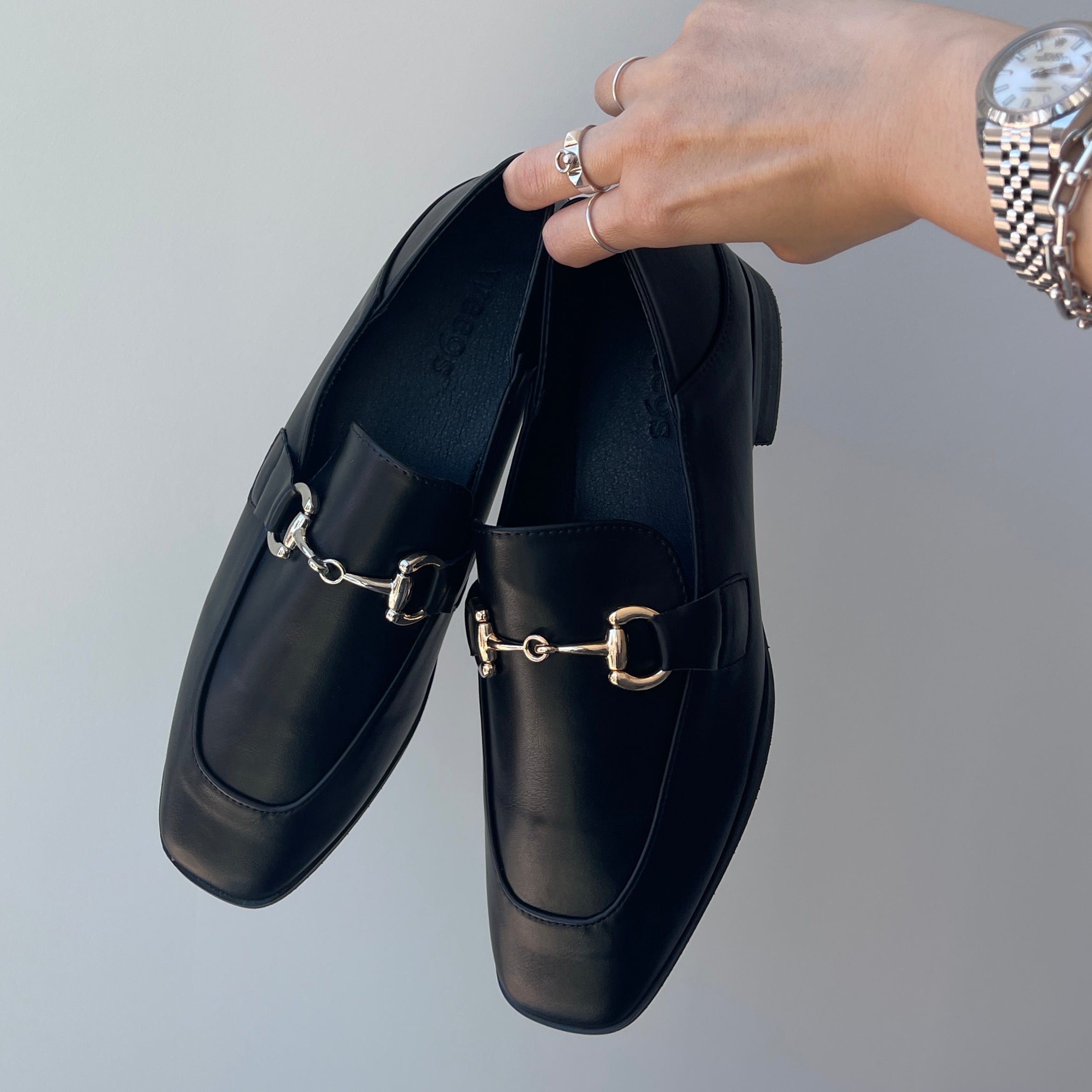 wee9s   厚底    スリッポン  ブラック　24cm shoes | wee9s | ウィークス オフィシャル通販サイト