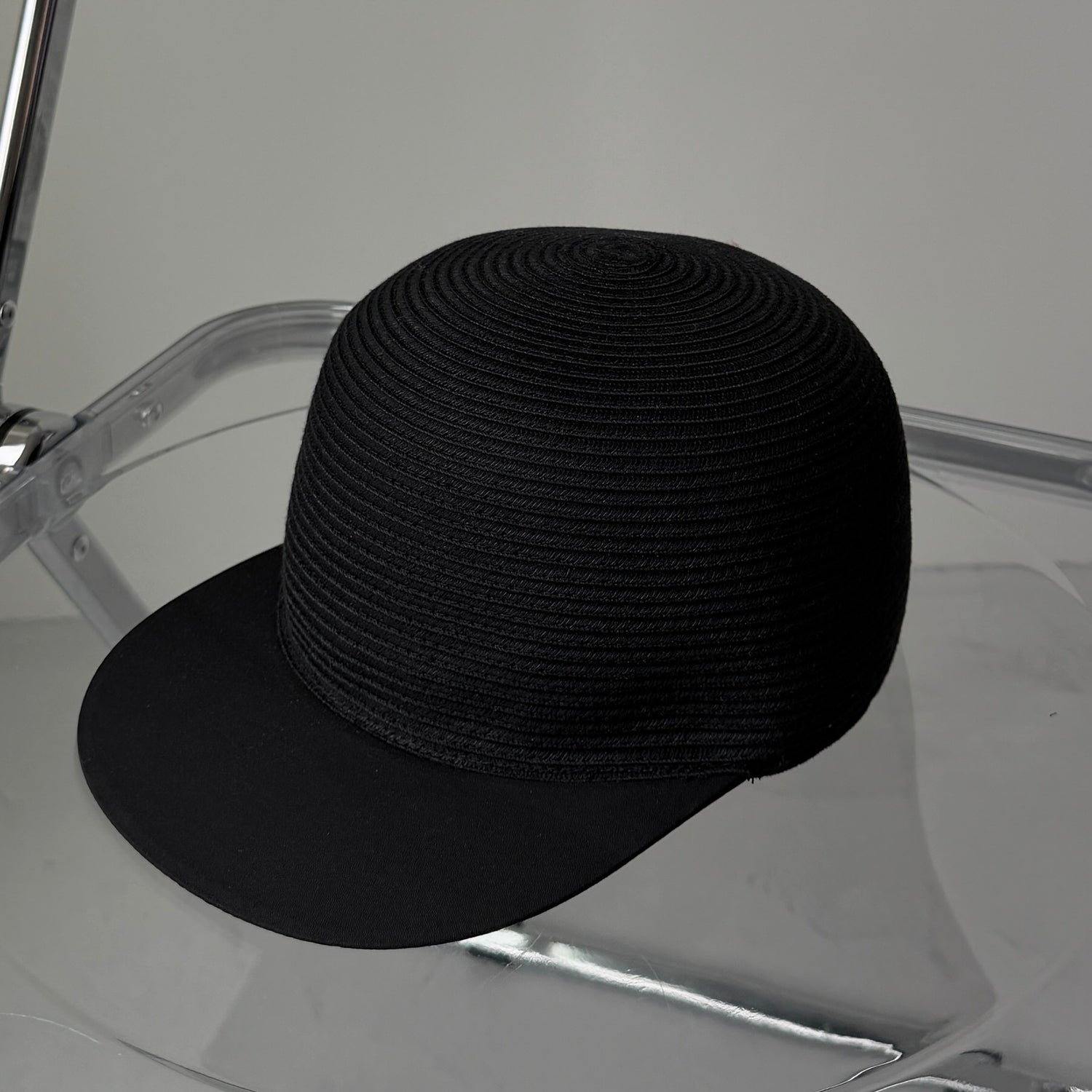smooth UV cut cap / black