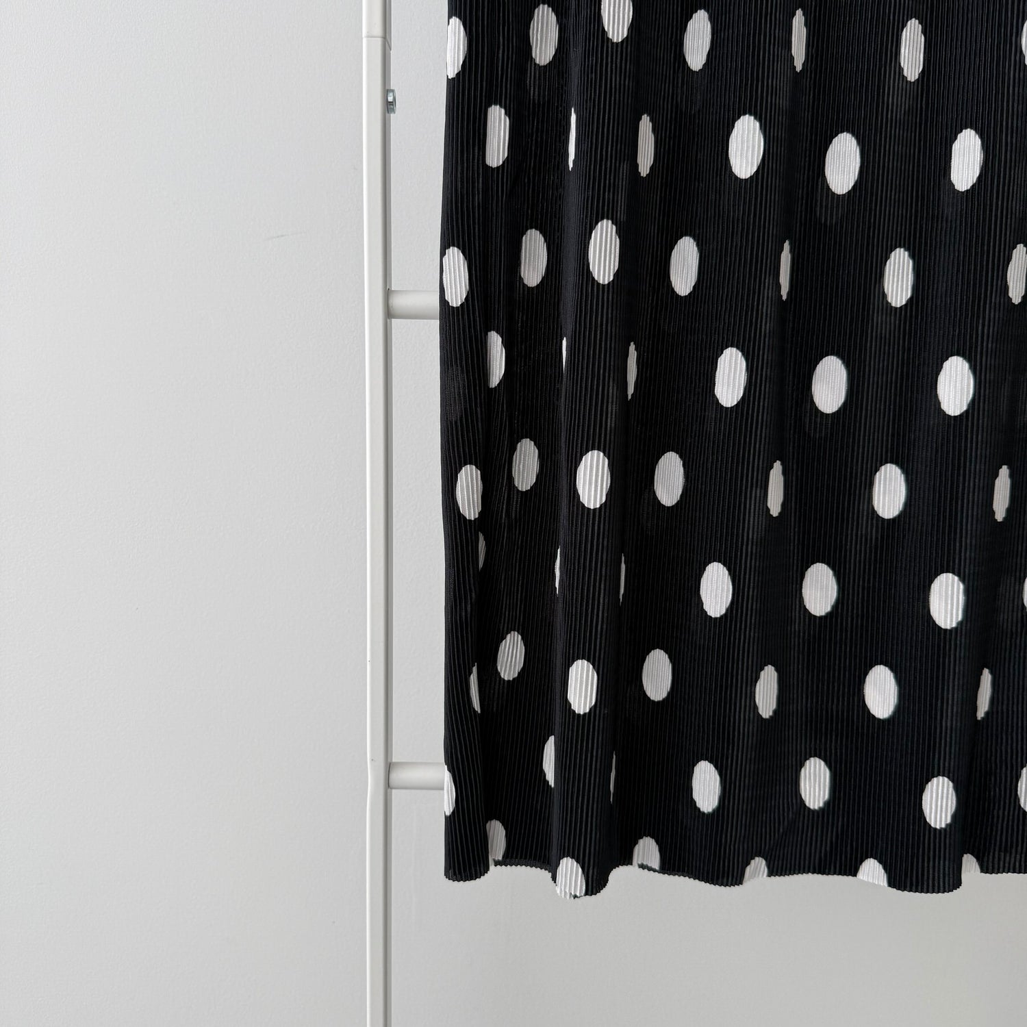 【SAMPLE】sheer dot skirt / black