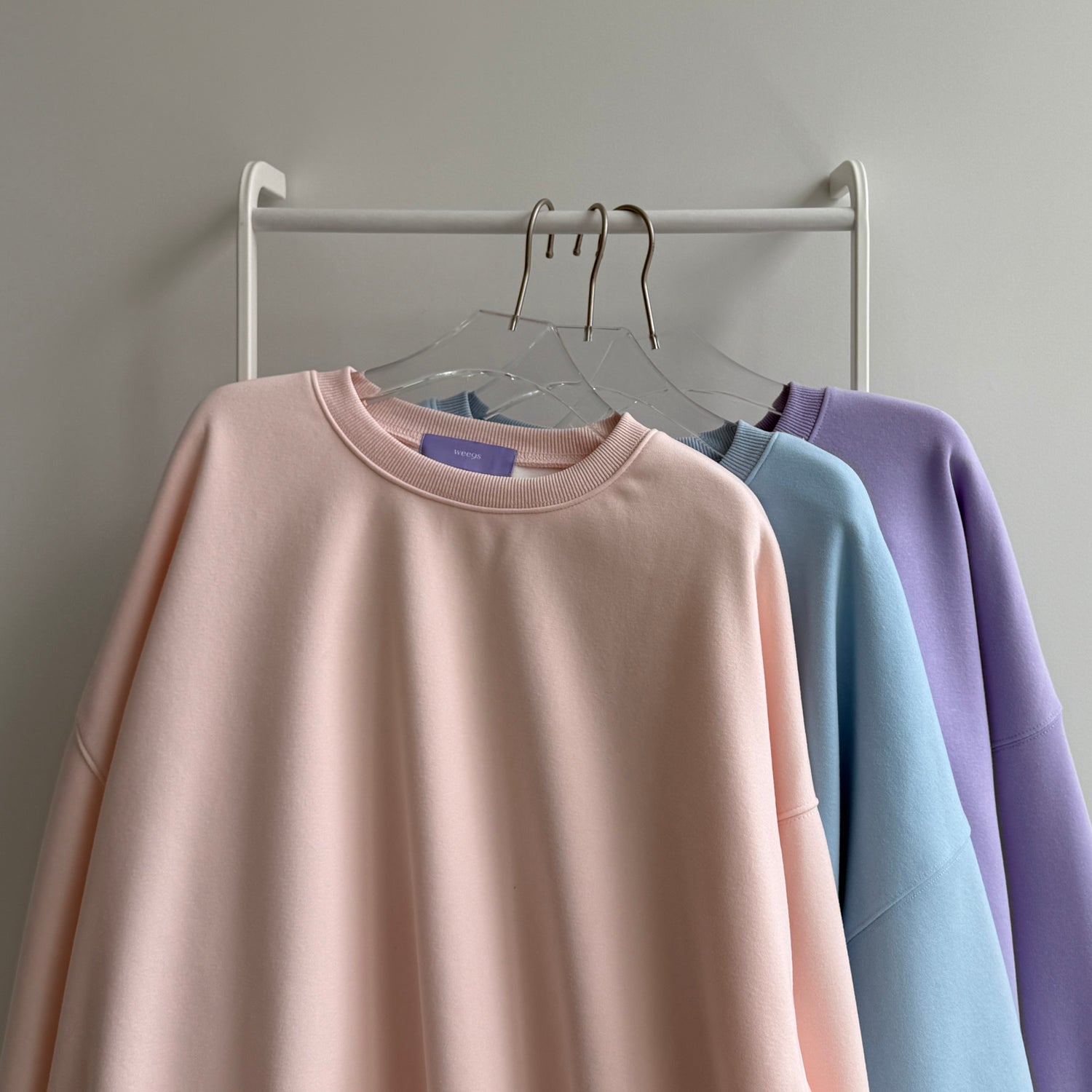 OSUMITSUKI sweat / lilac [SHORT or FREE]