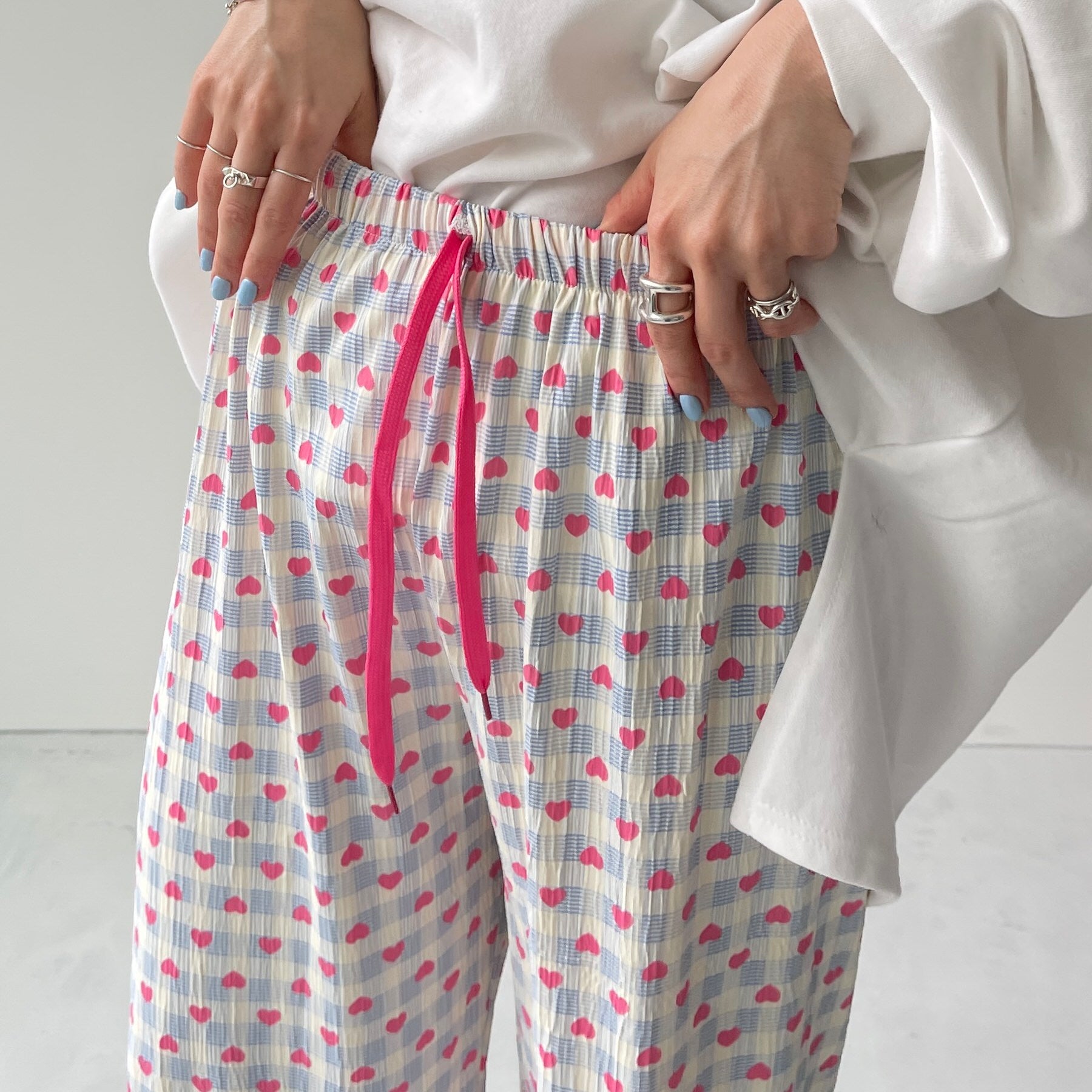vintage like lace pants / black[FREE or LONG] | wee9s